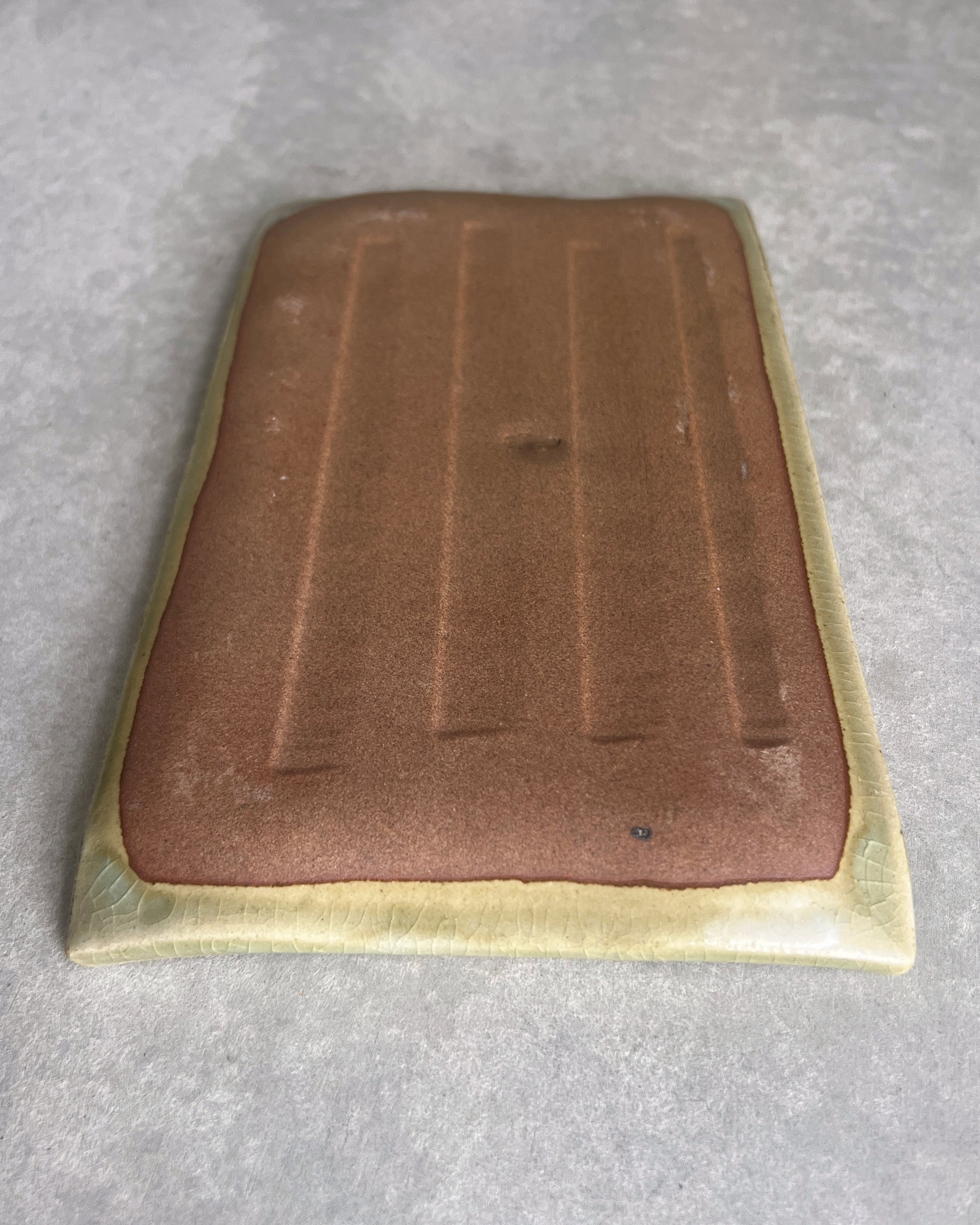 vintage ceramic serving plate