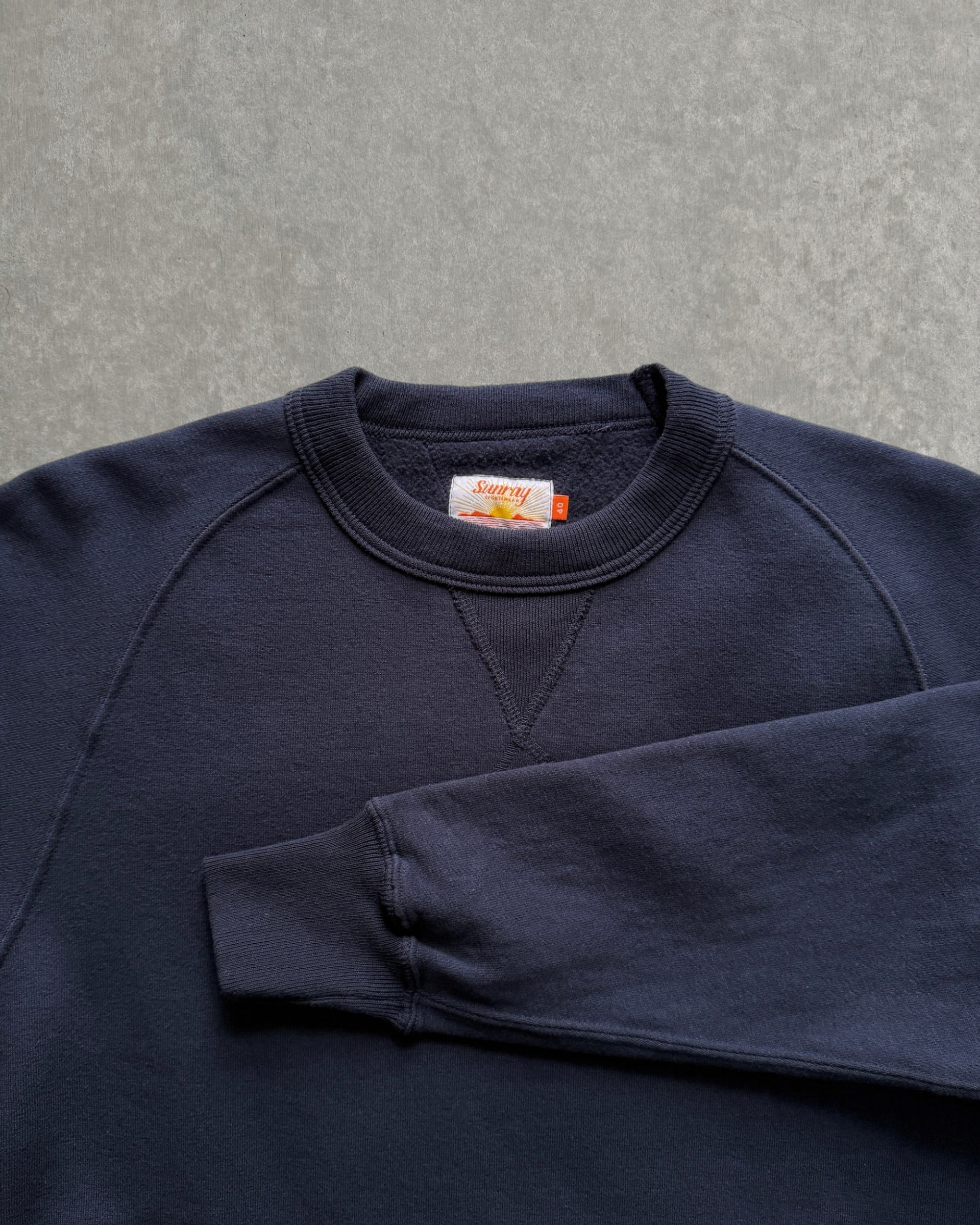 Sunray Sportswear : puamana crew neck sweatshirt in dark navy