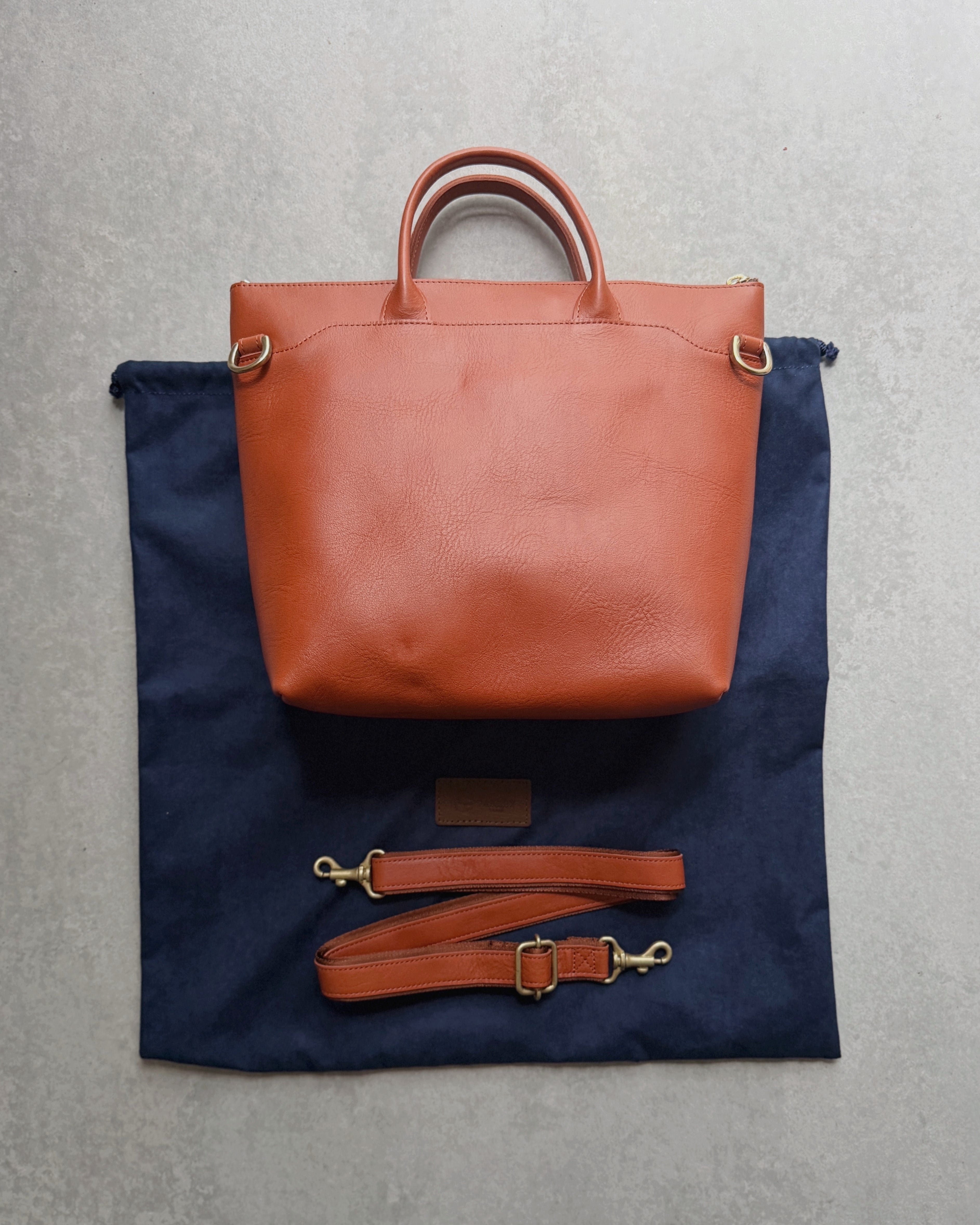 Parley : shoulder tote bag in whiskey