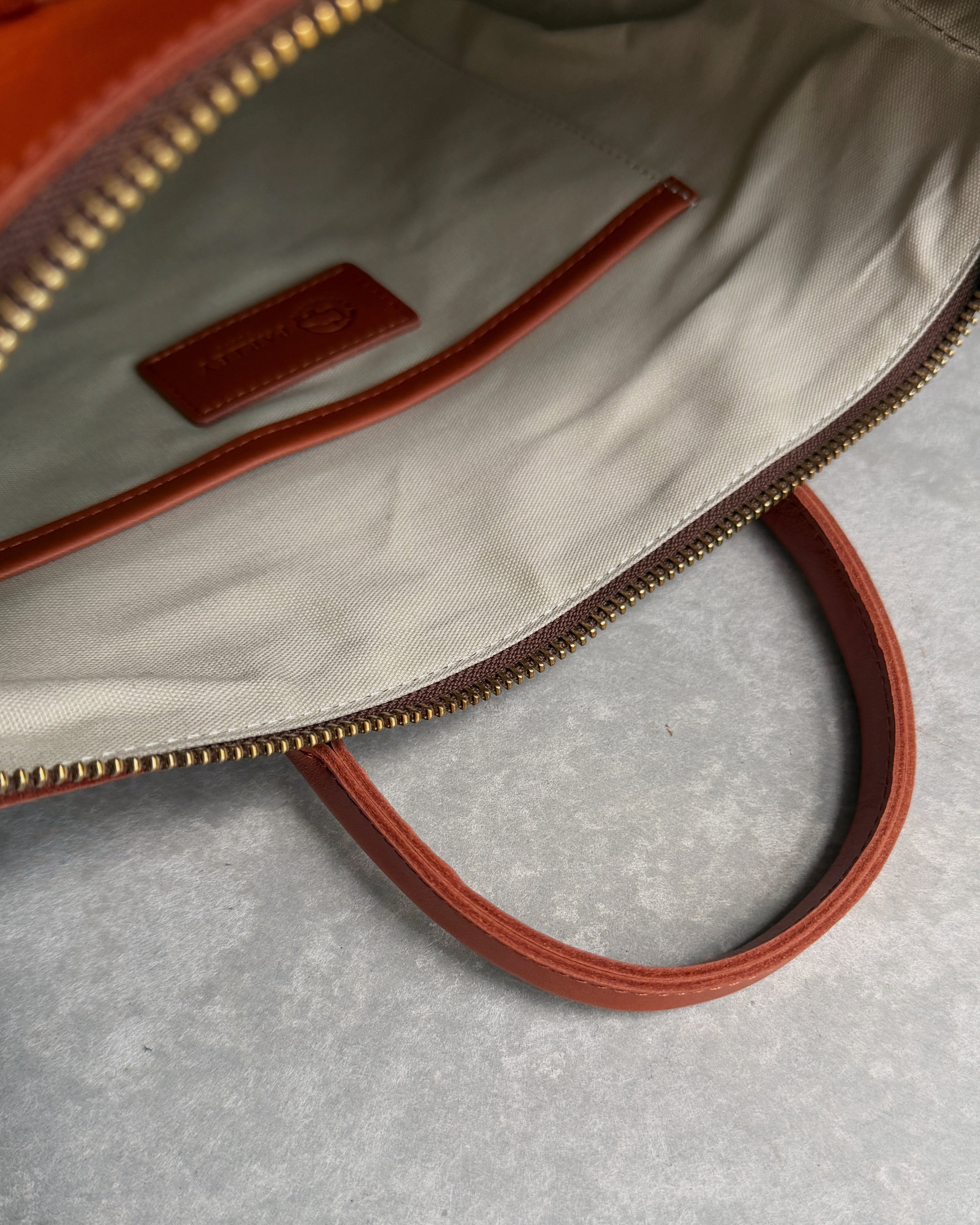 Parley : shoulder tote bag in whiskey