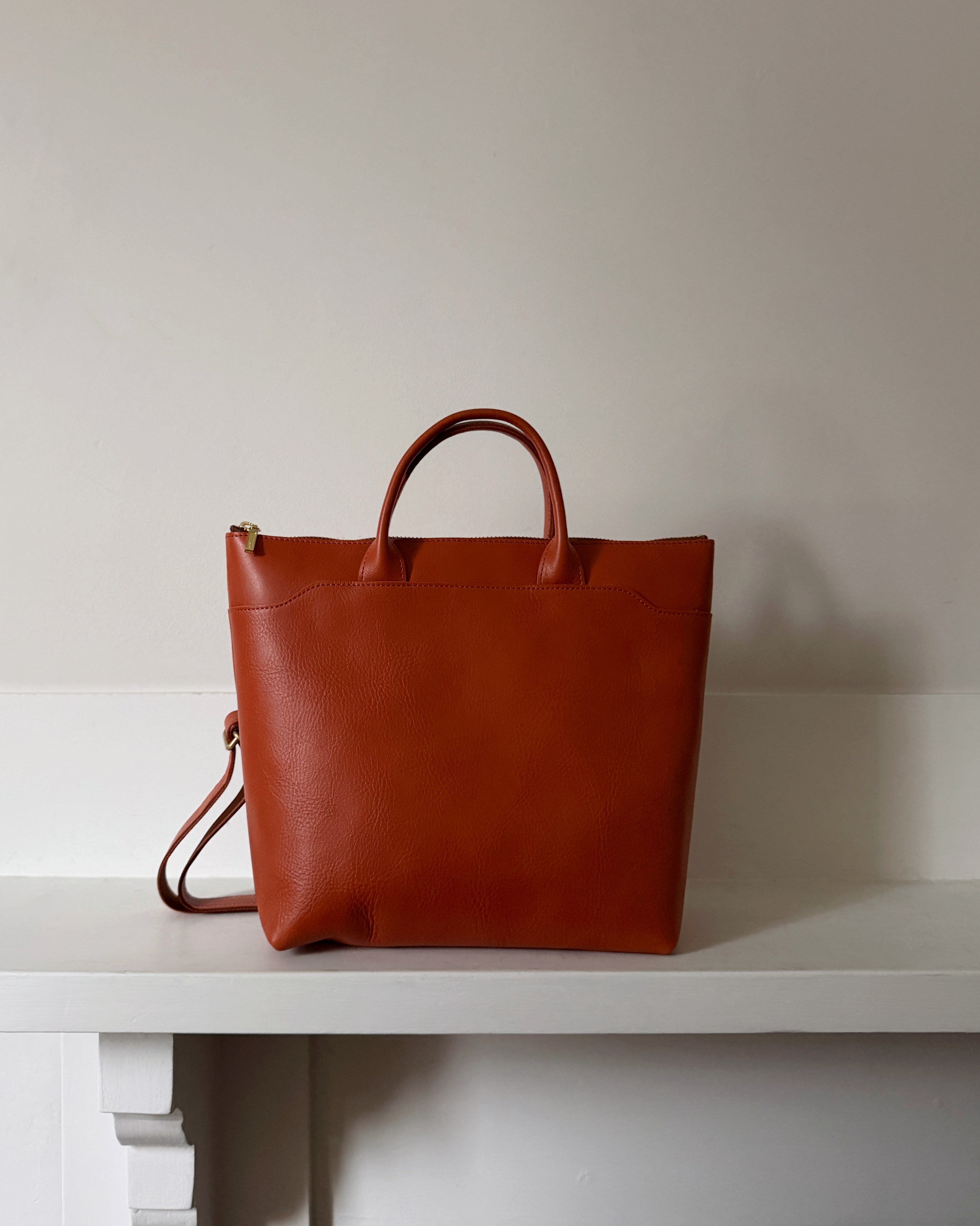 Parley : shoulder tote bag in whiskey
