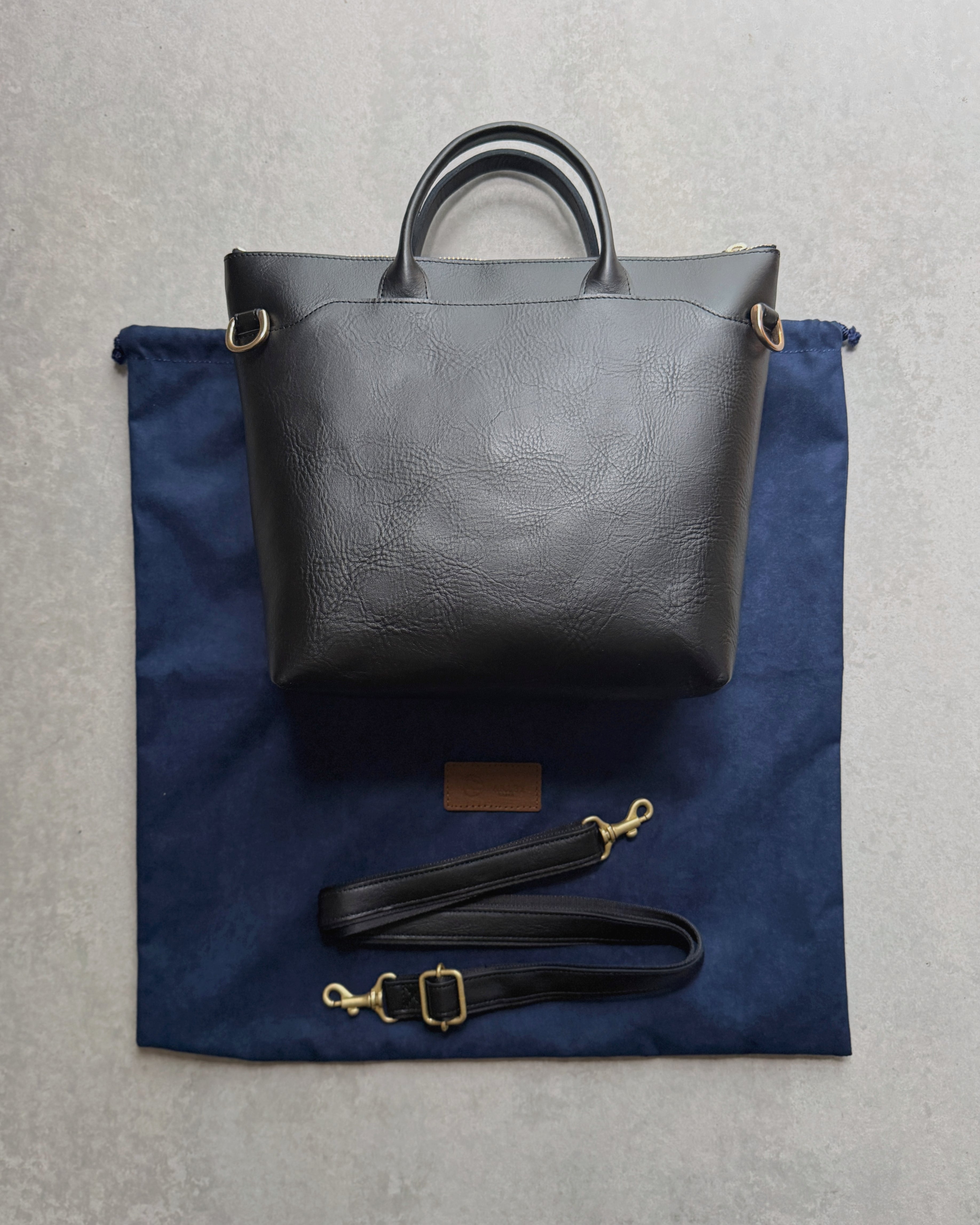 Parley : shoulder tote bag in carbon