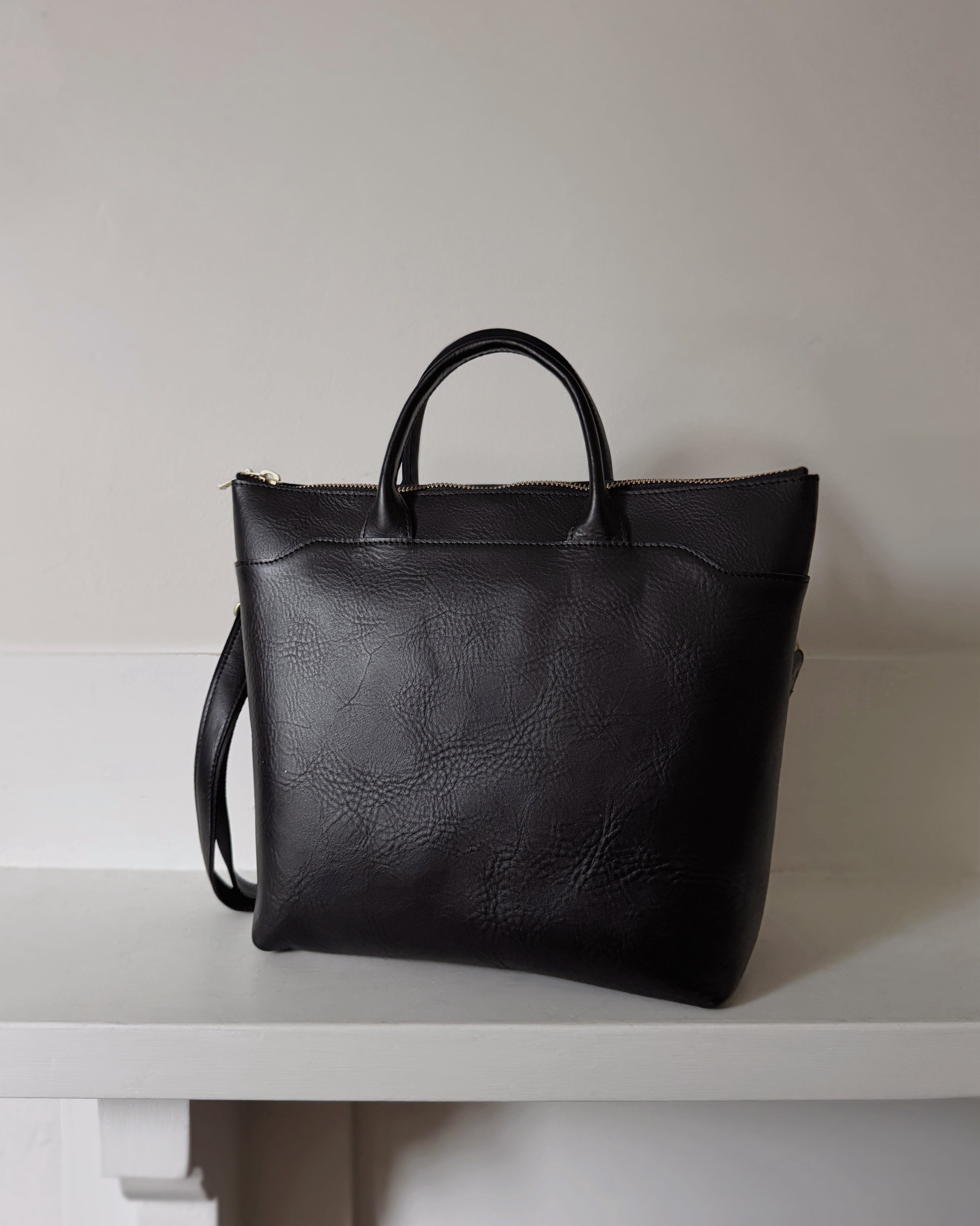 Parley : shoulder tote bag in carbon