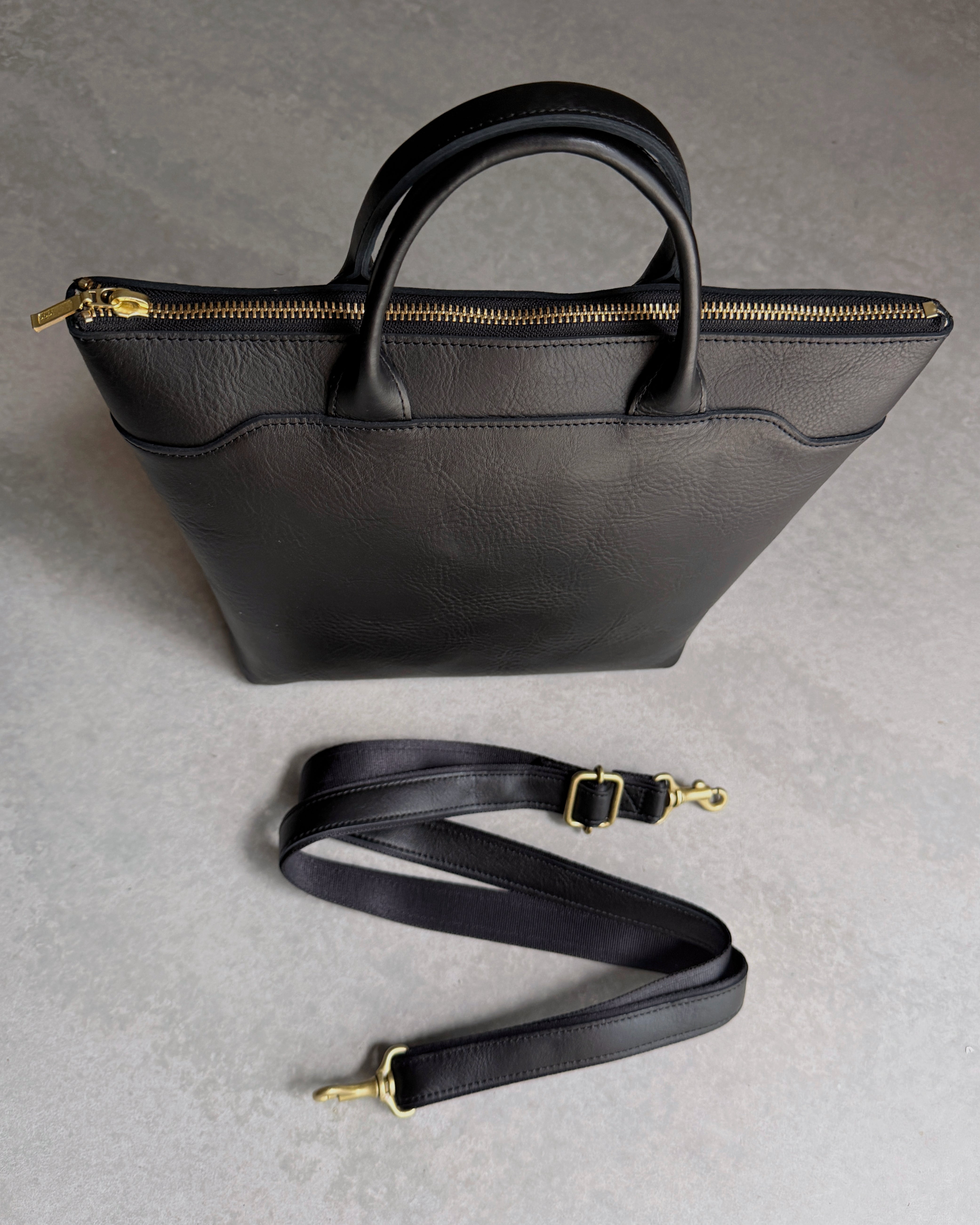 Parley : shoulder tote bag in carbon