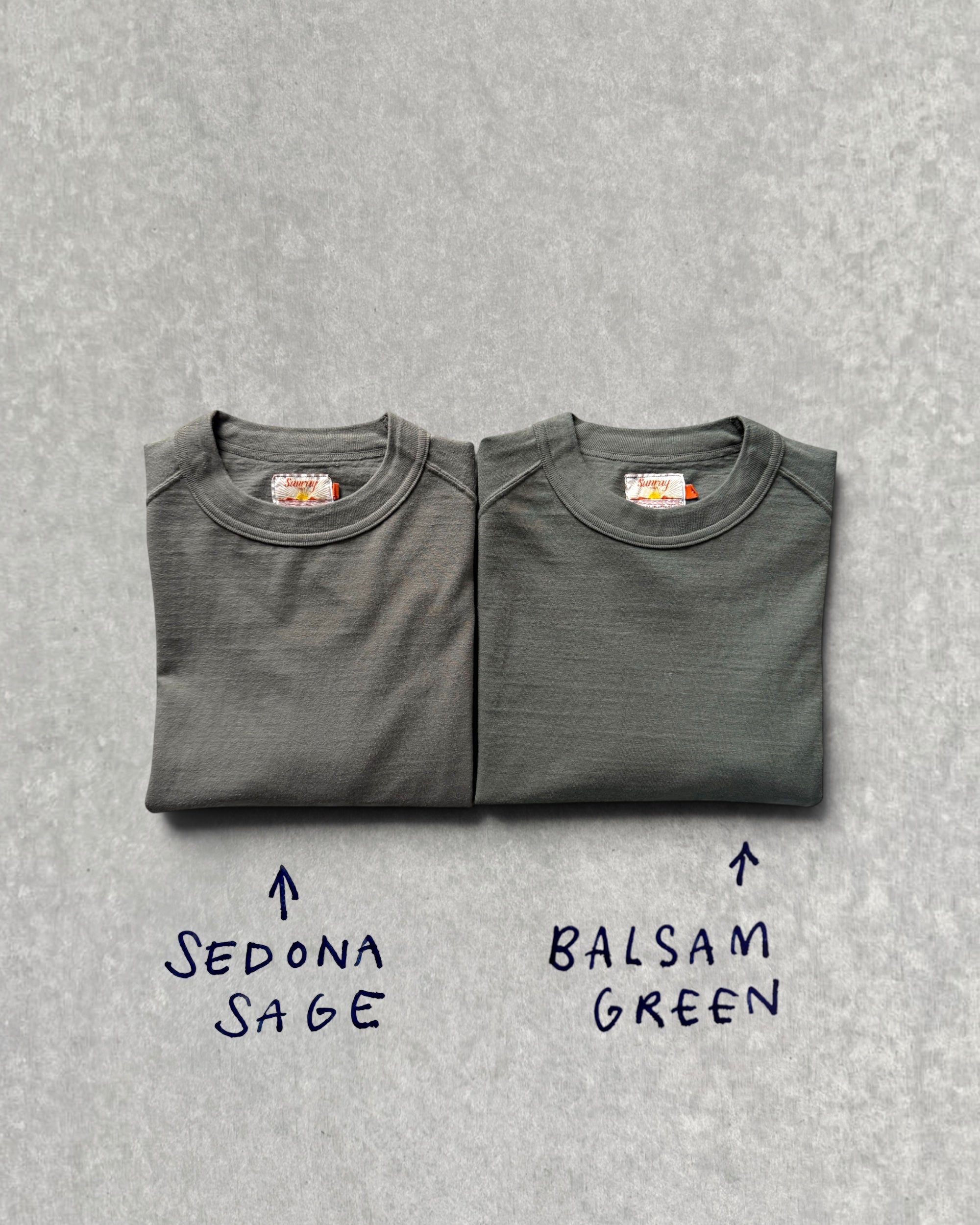 Sunray Sportswear : puamana crew neck sweatshirt in balsam green