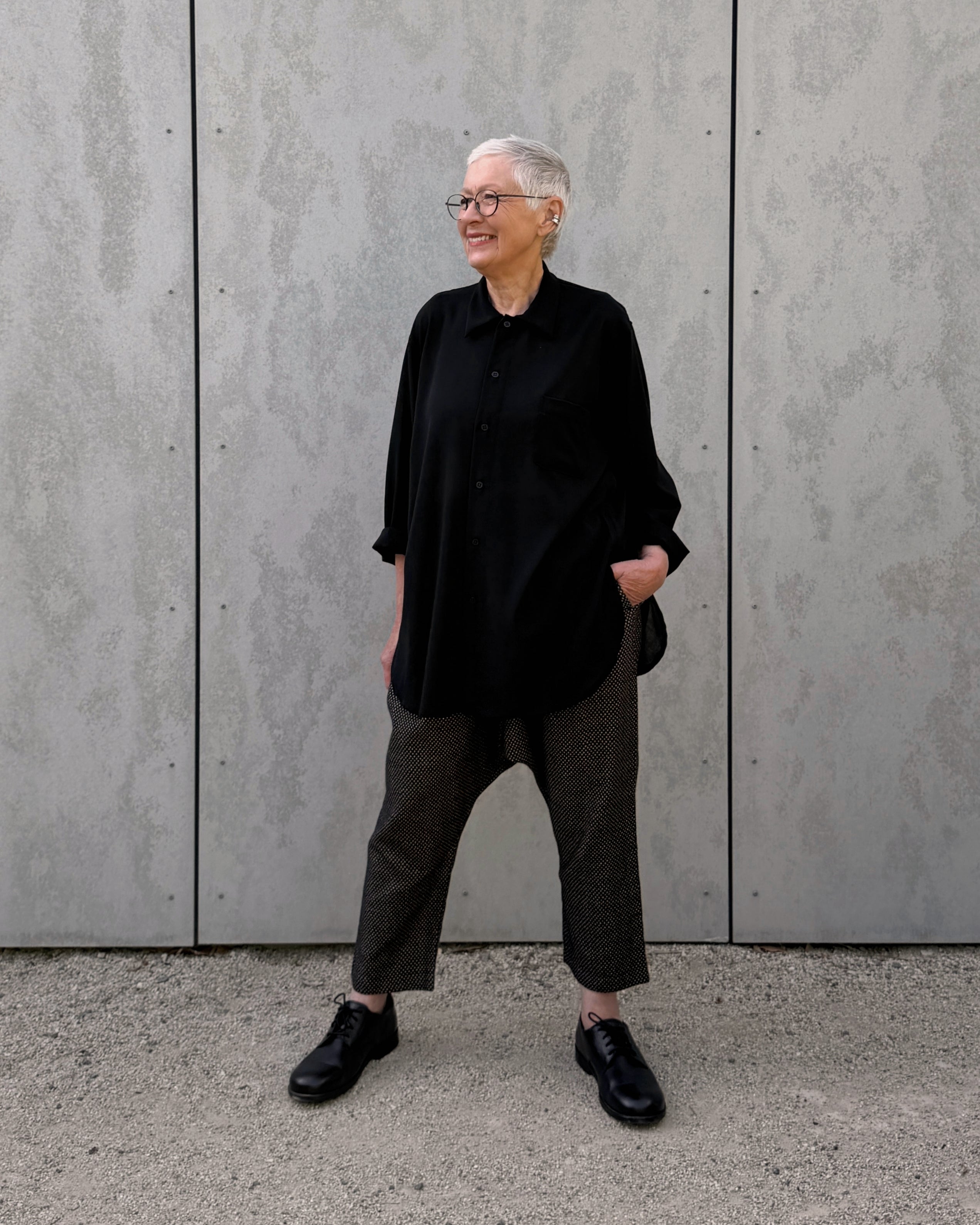 LJ struthers : light weight wool shirt