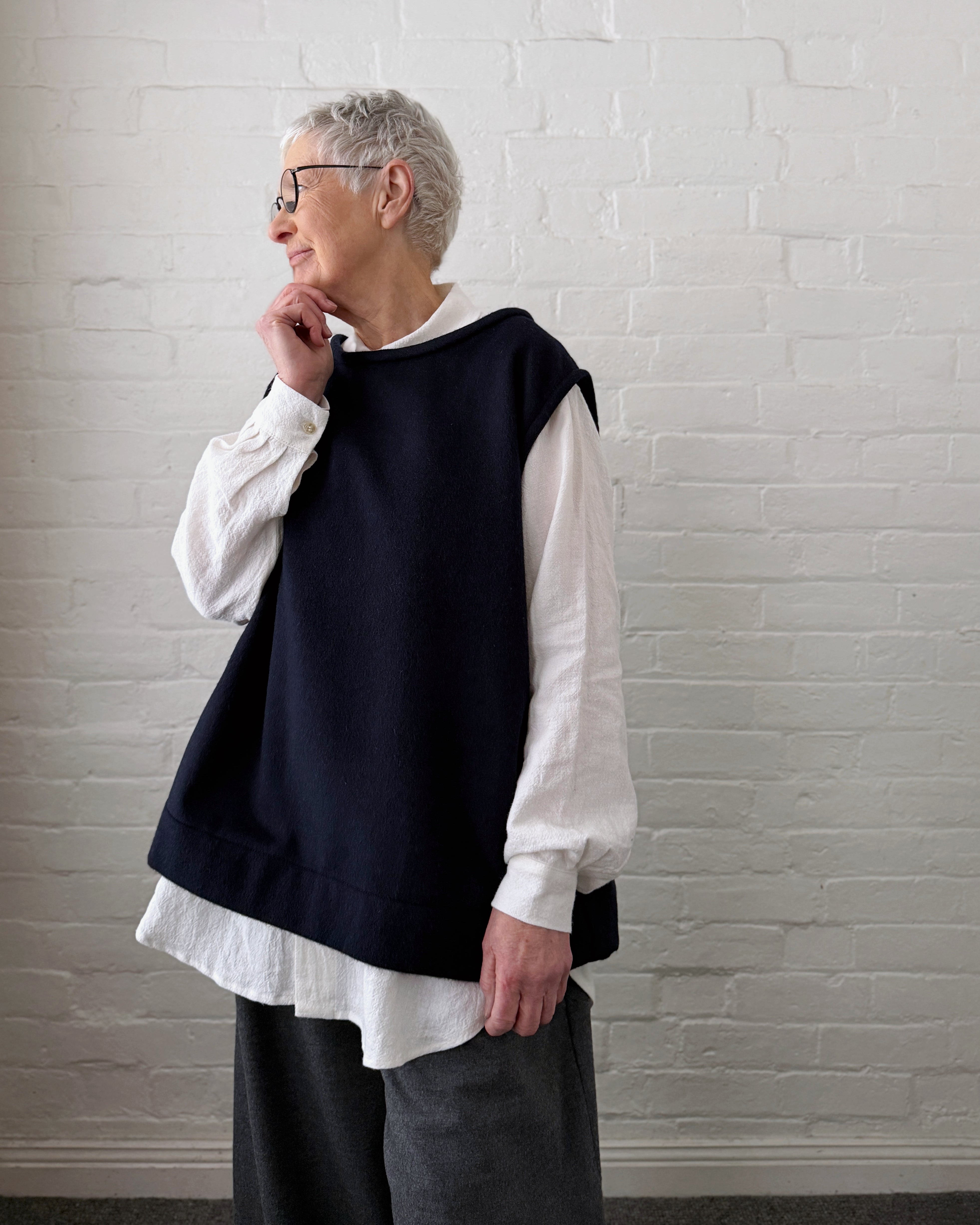 LJ struthers : ramie linen shirt