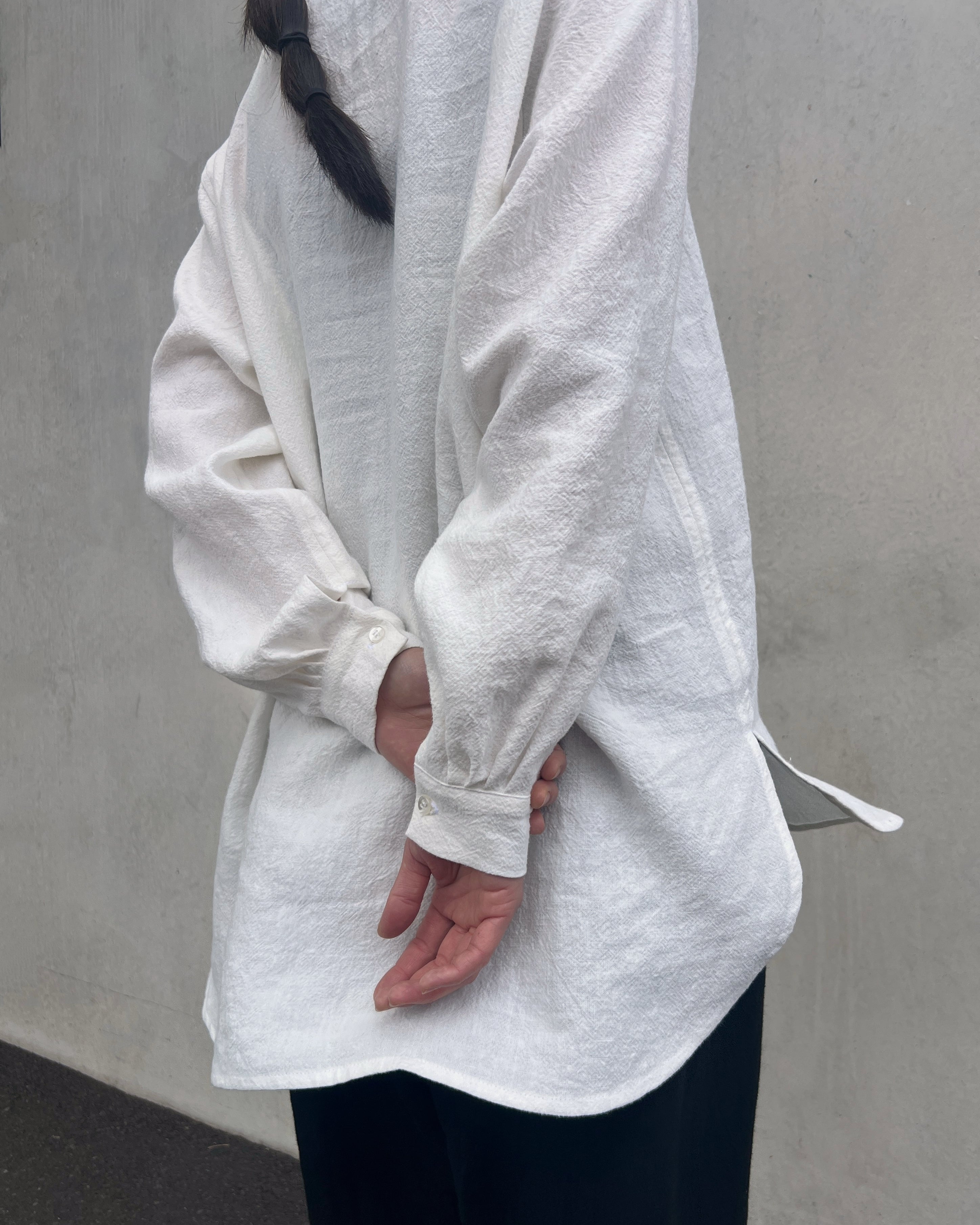 LJ struthers : ramie linen shirt