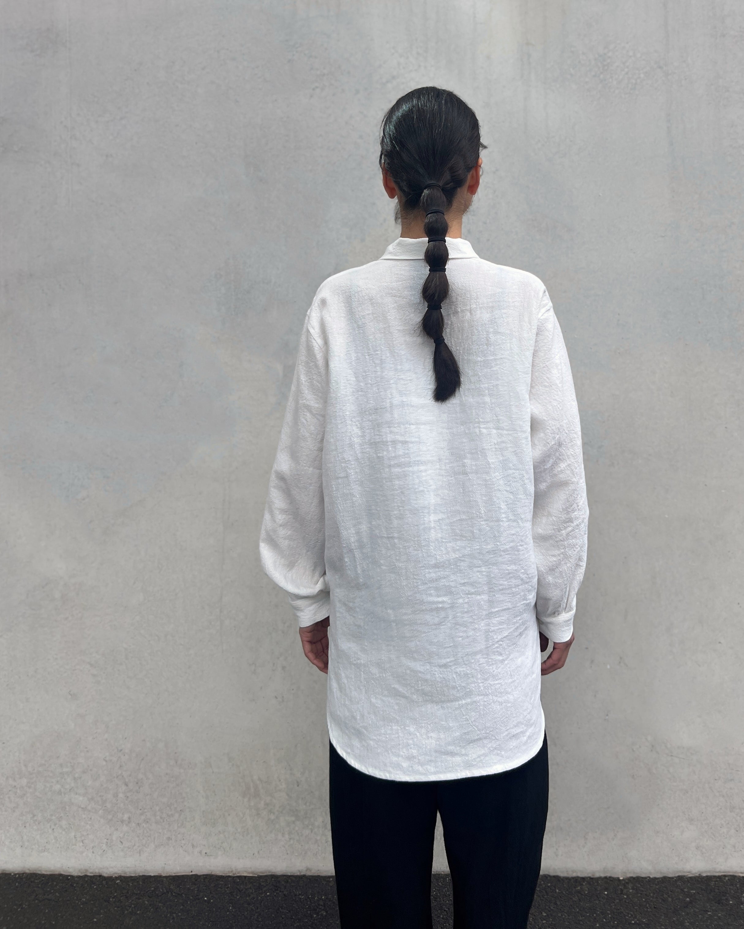 LJ struthers : ramie linen shirt