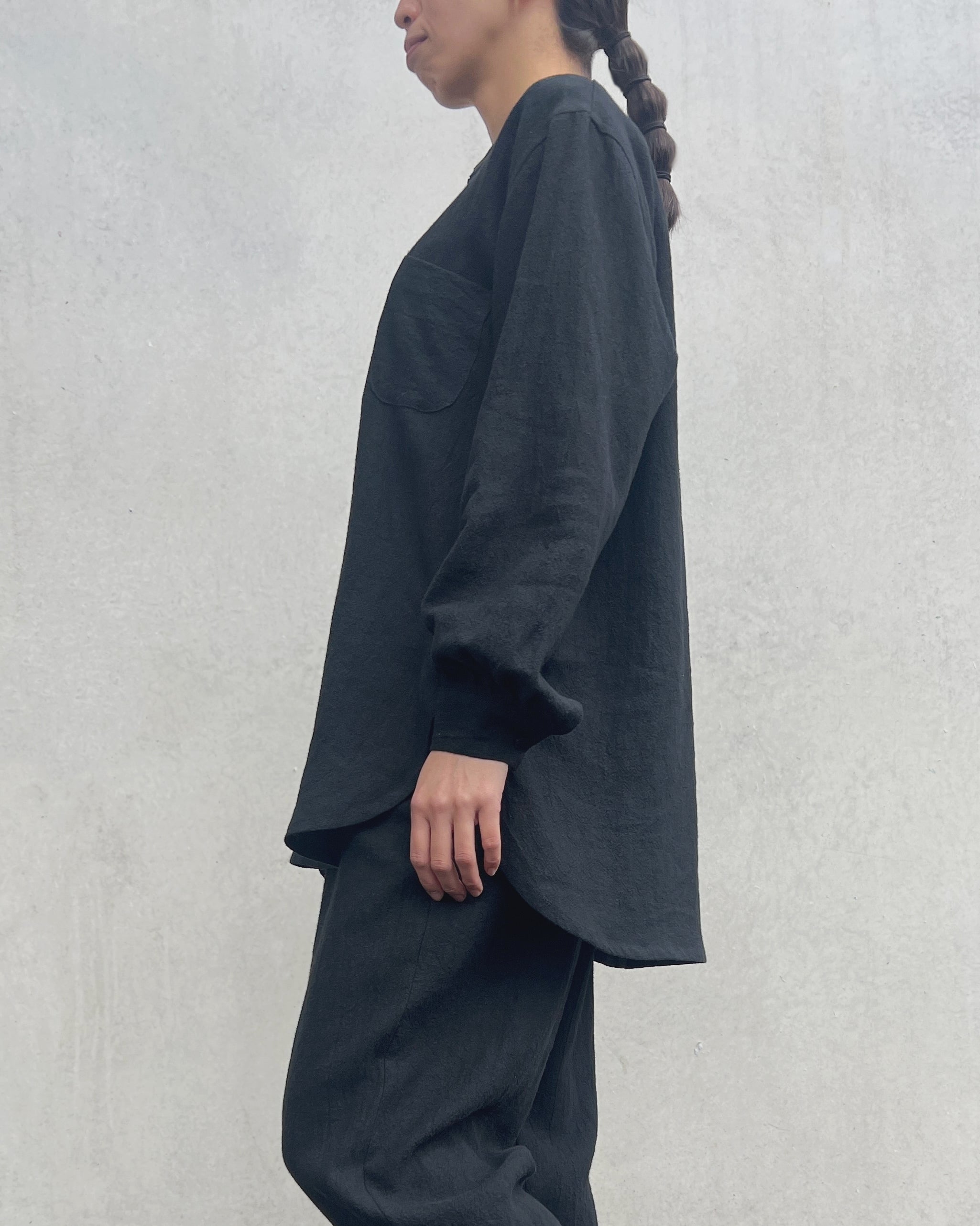 LJ struthers : ramie linen shirt