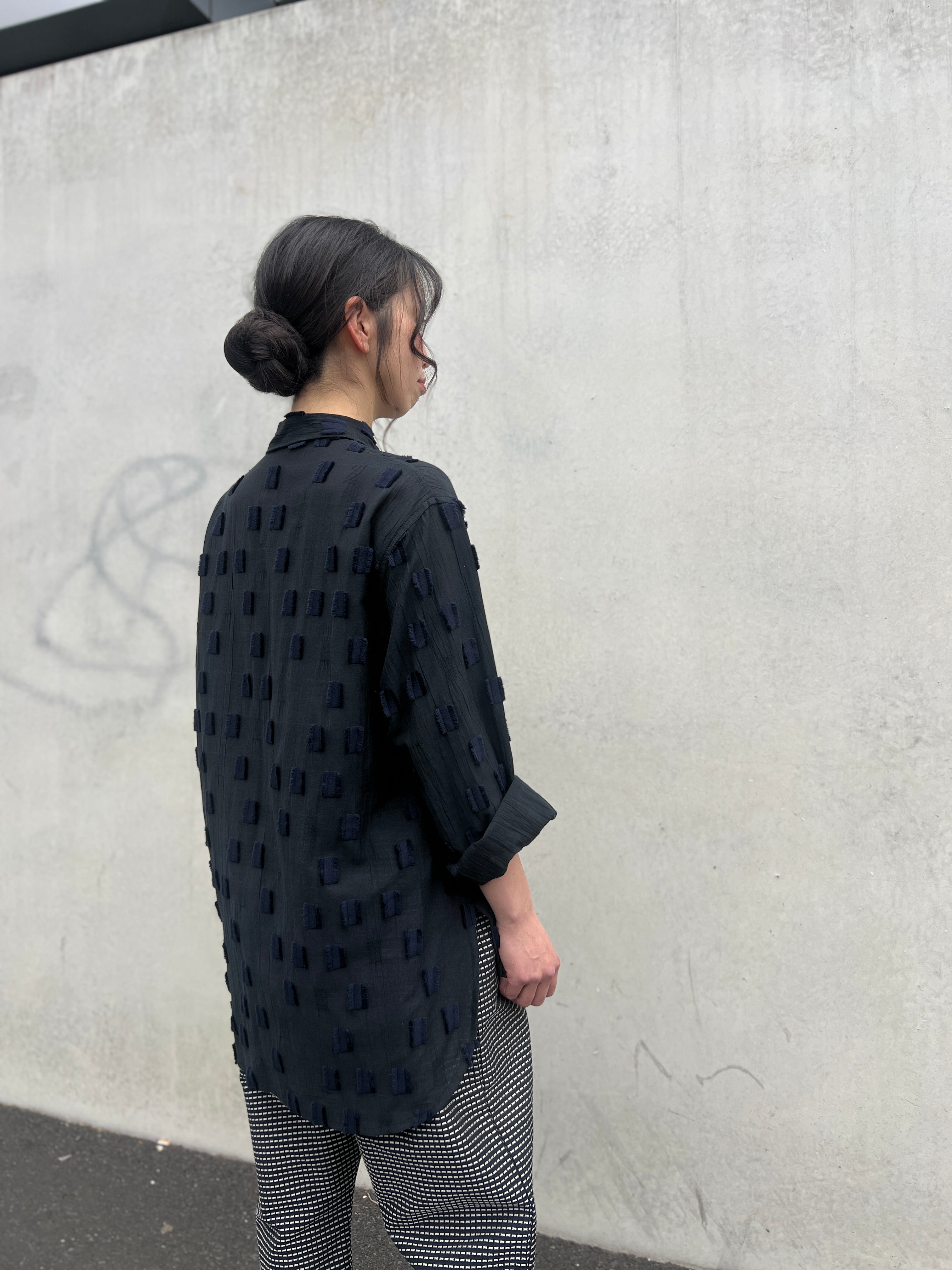 LJ struthers : cotton feature shirt