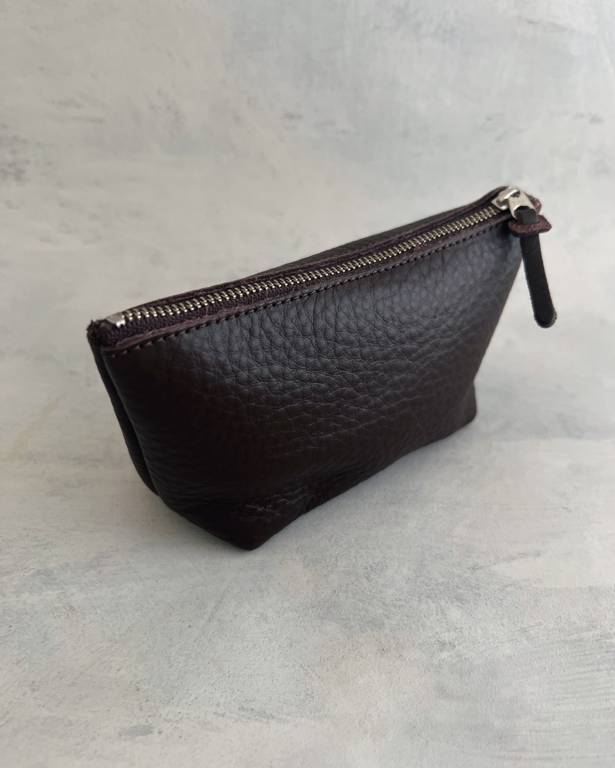 soft leather pouch