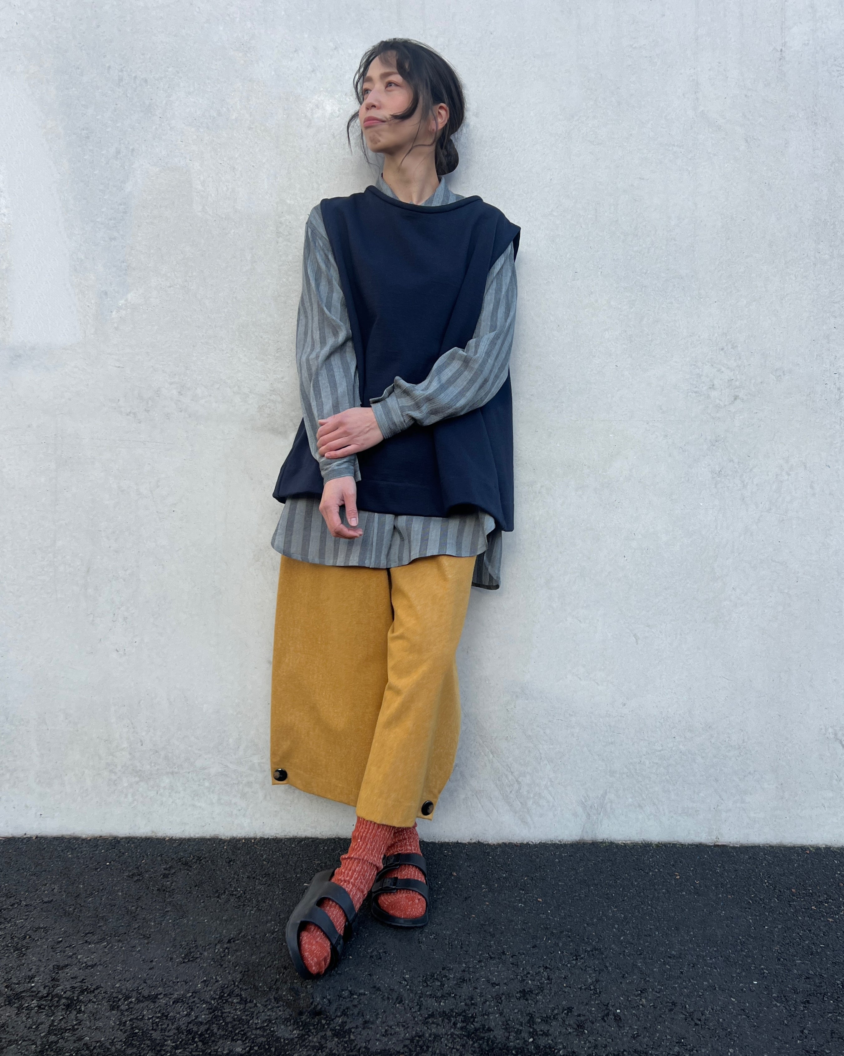 LJ struthers : cotton knit jersey tunic