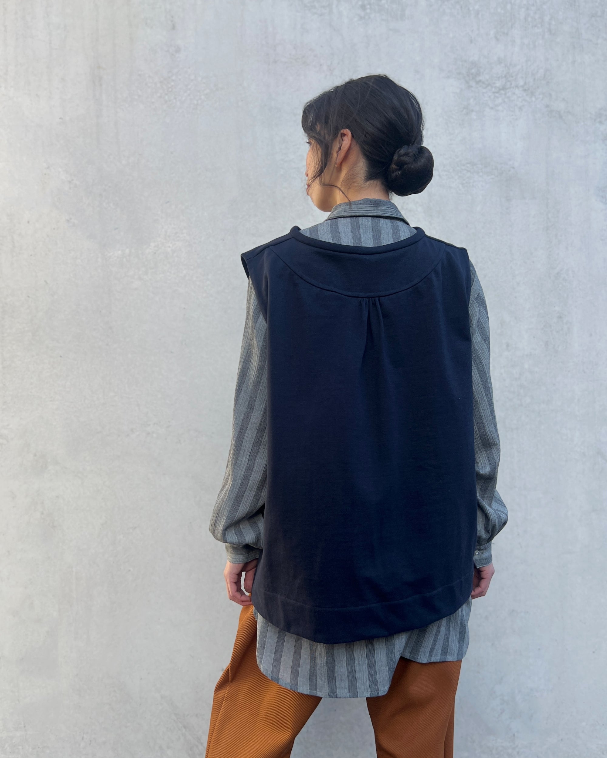 LJ struthers : cotton knit jersey tunic