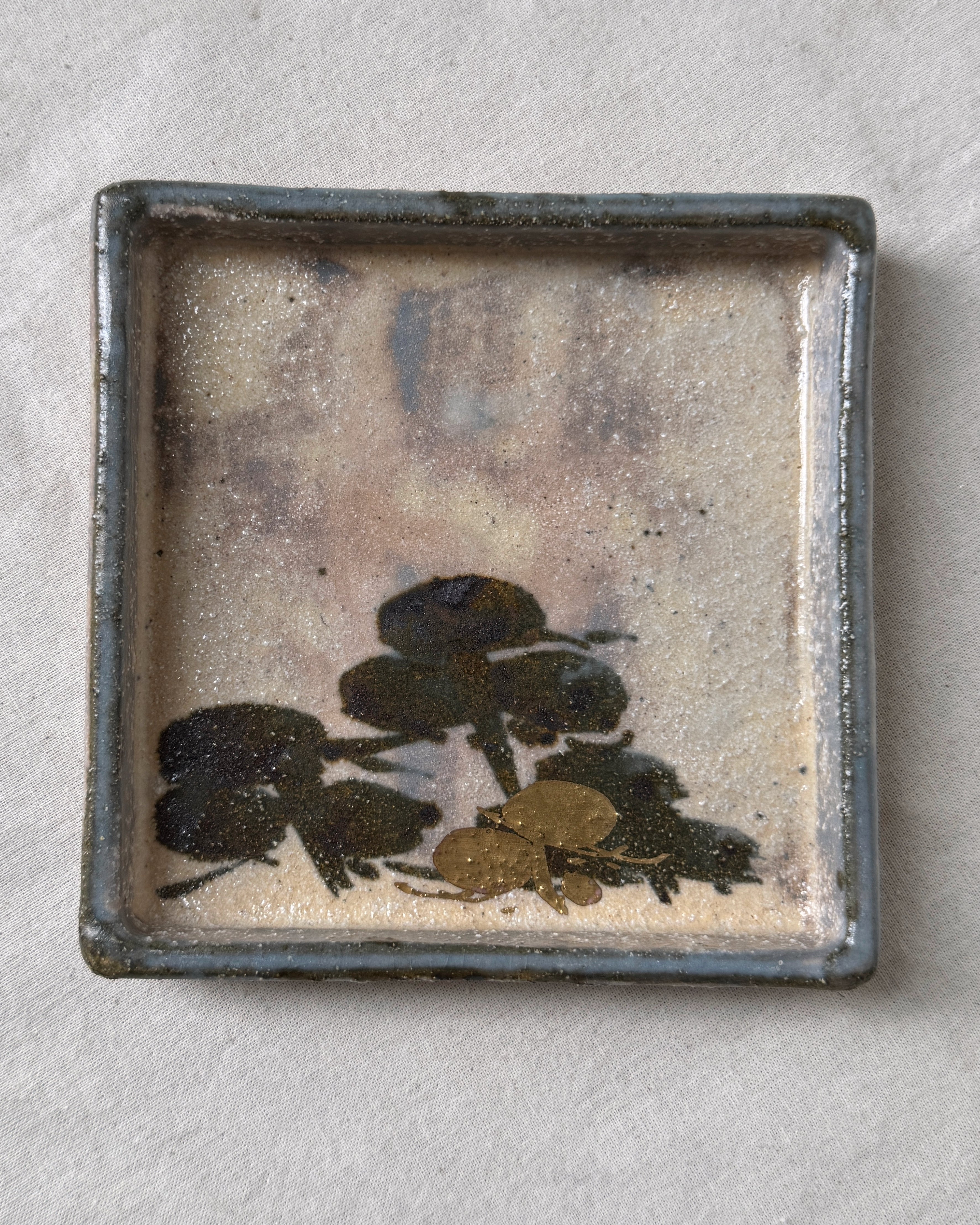 vintage ceramic plate