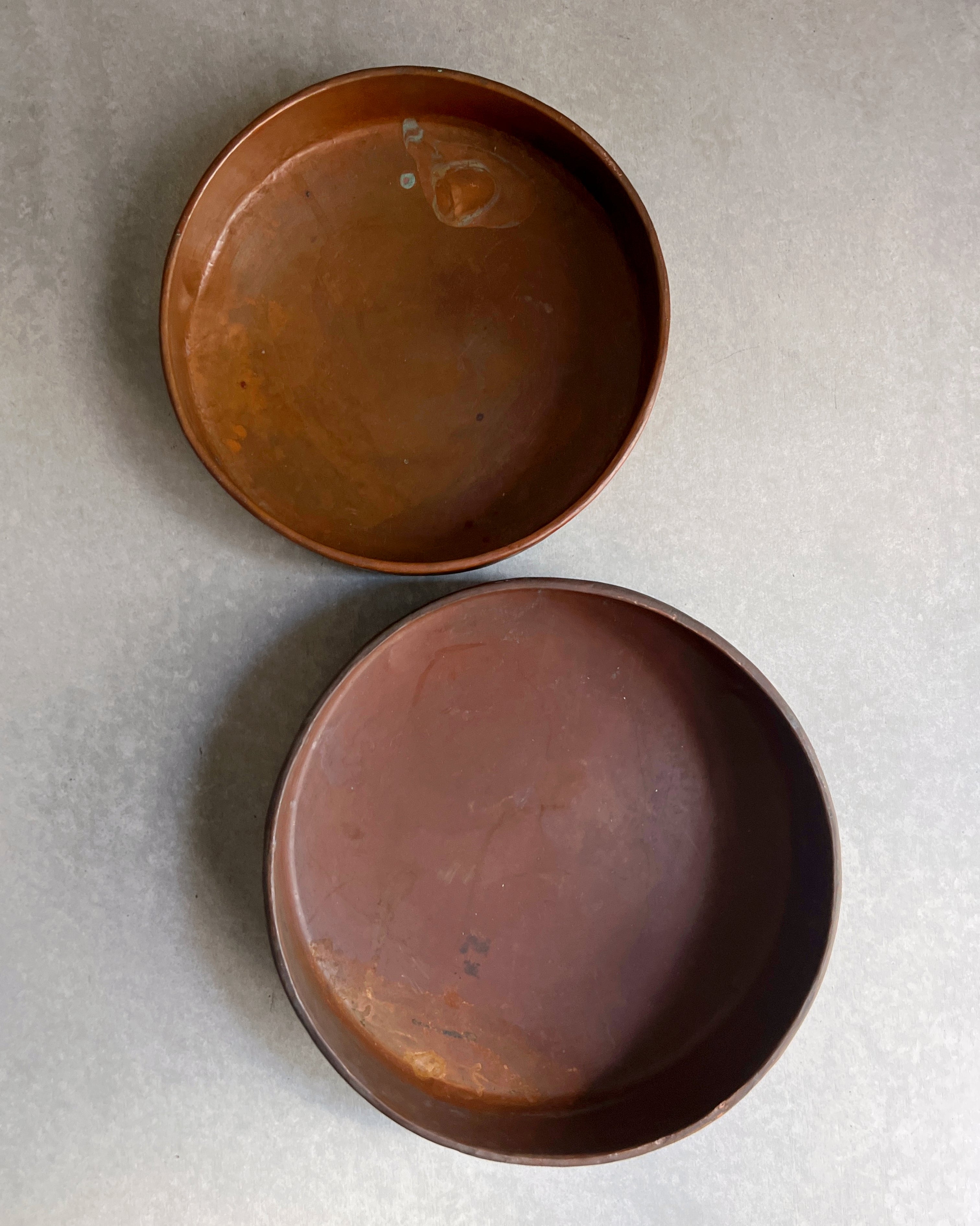 vintage copper bowl