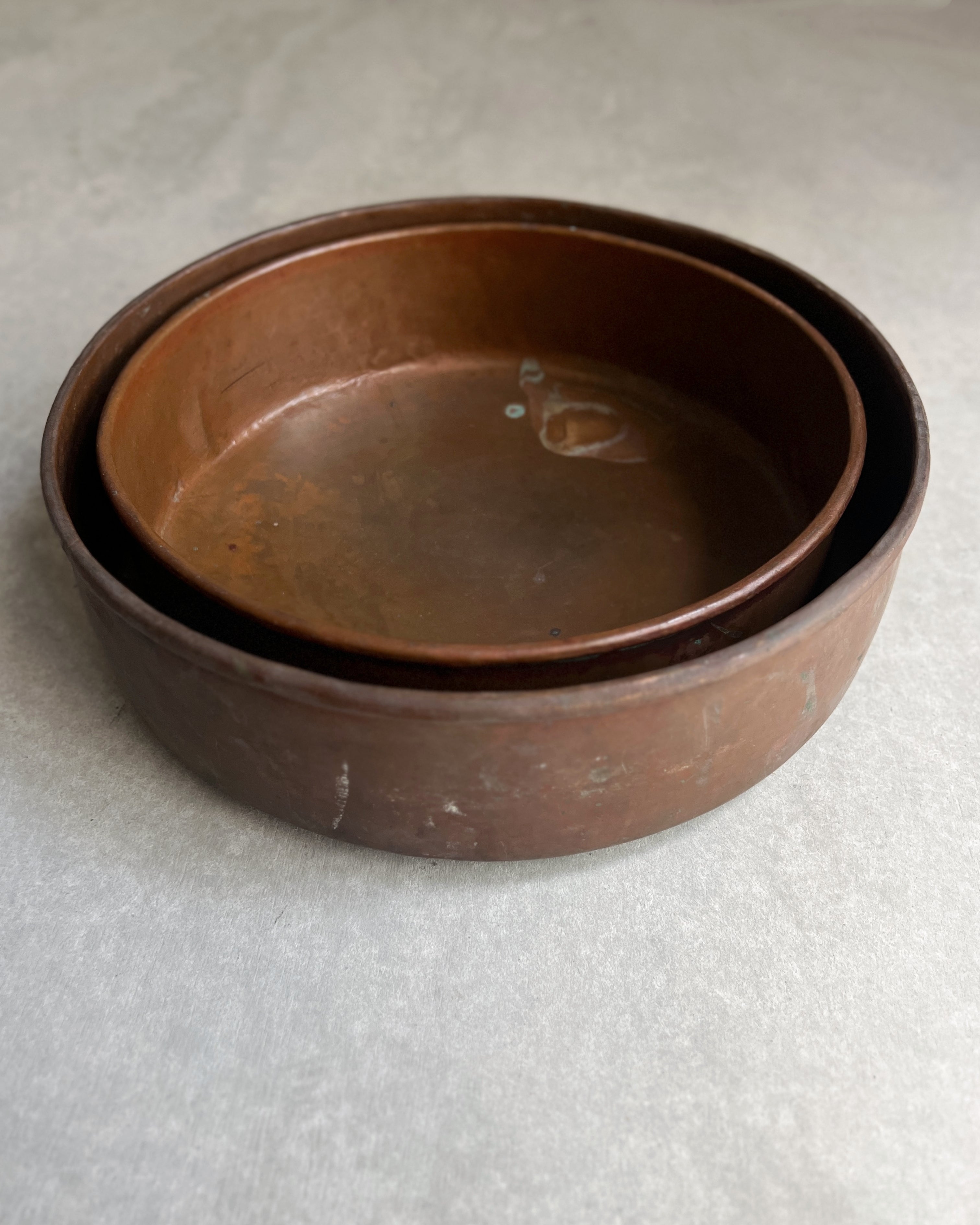 vintage copper bowl