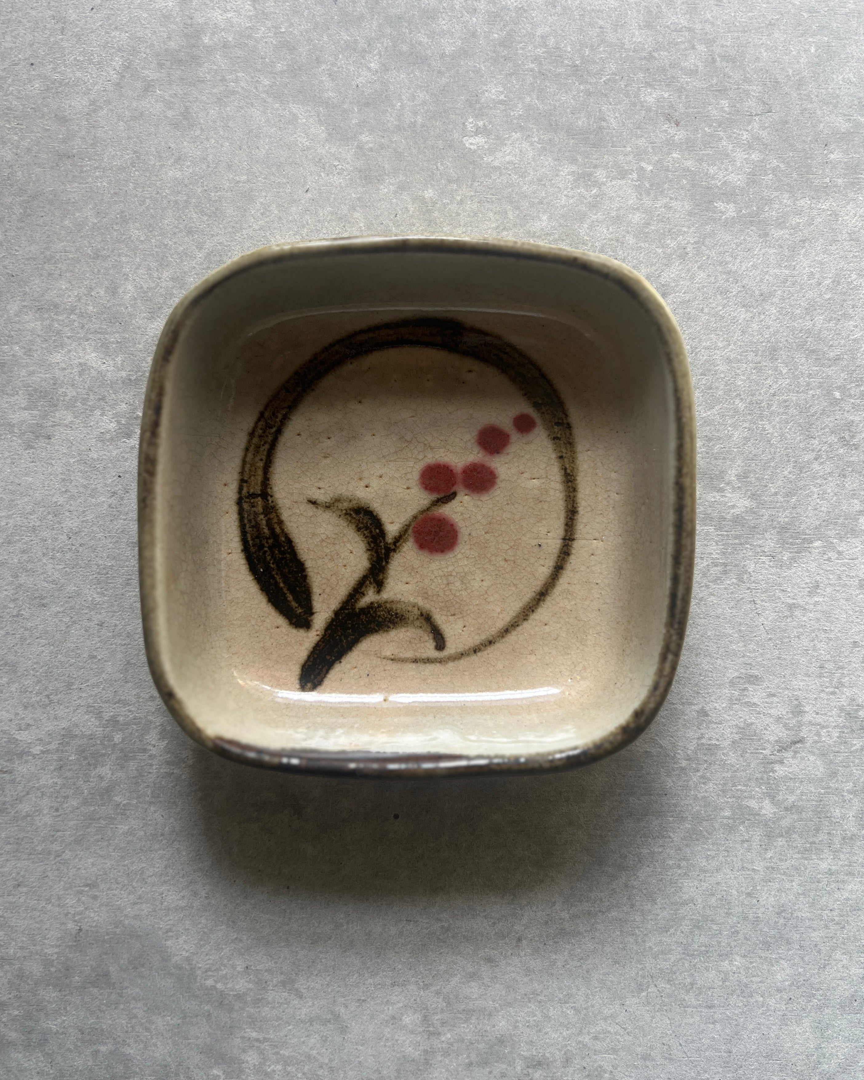 vintage ceramic dish