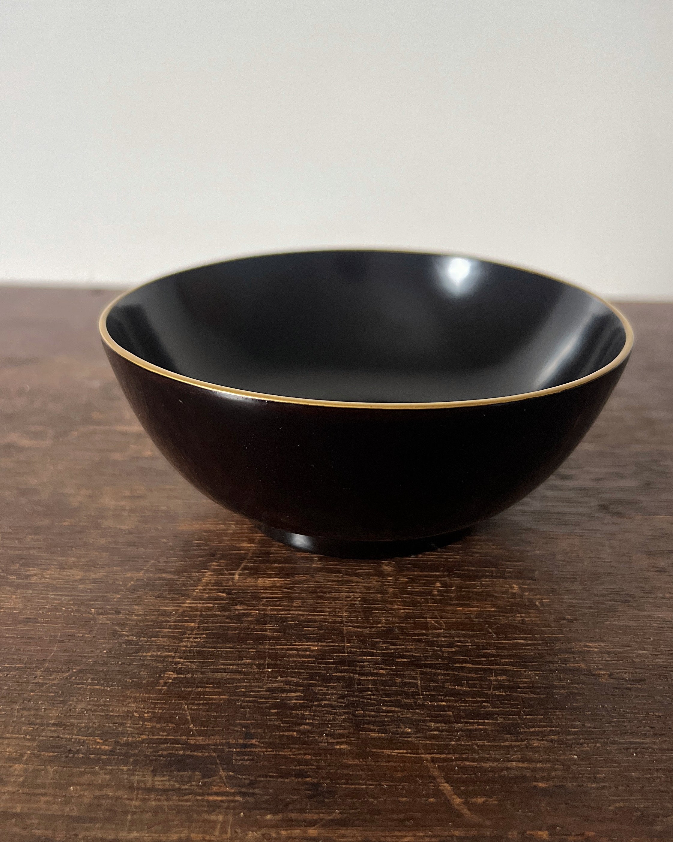 vintage lacquerware dish