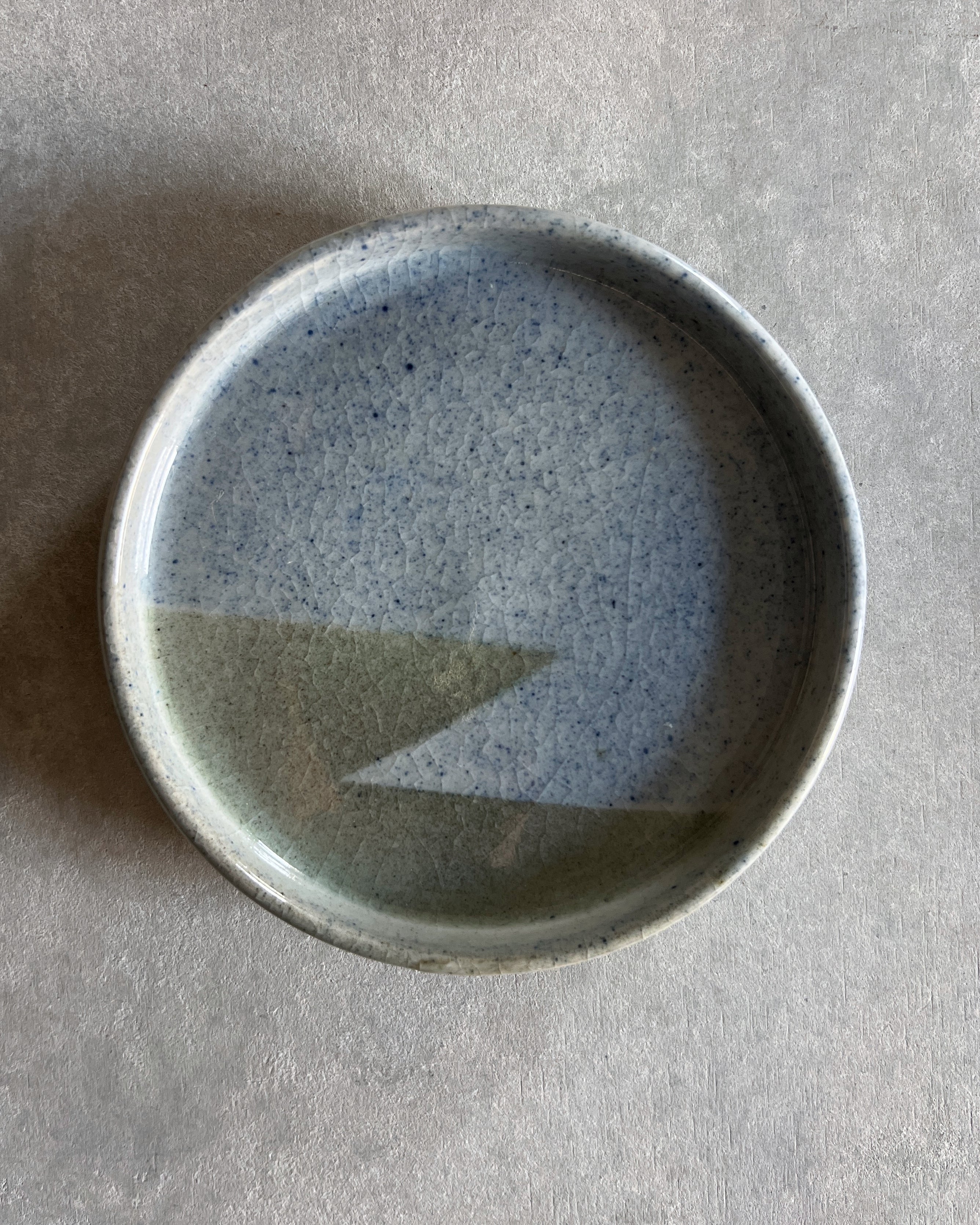 vintage ceramic plate