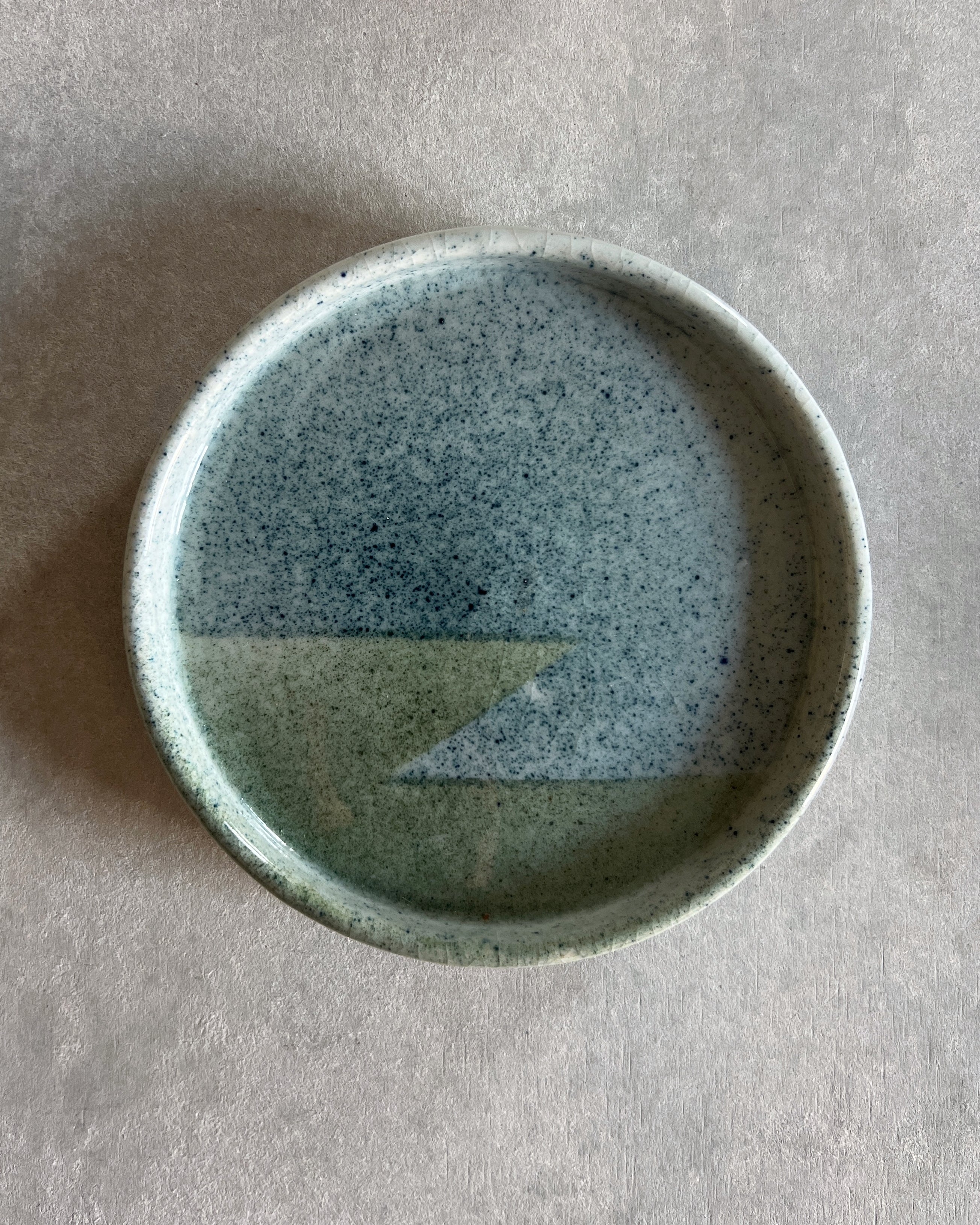 vintage ceramic plate