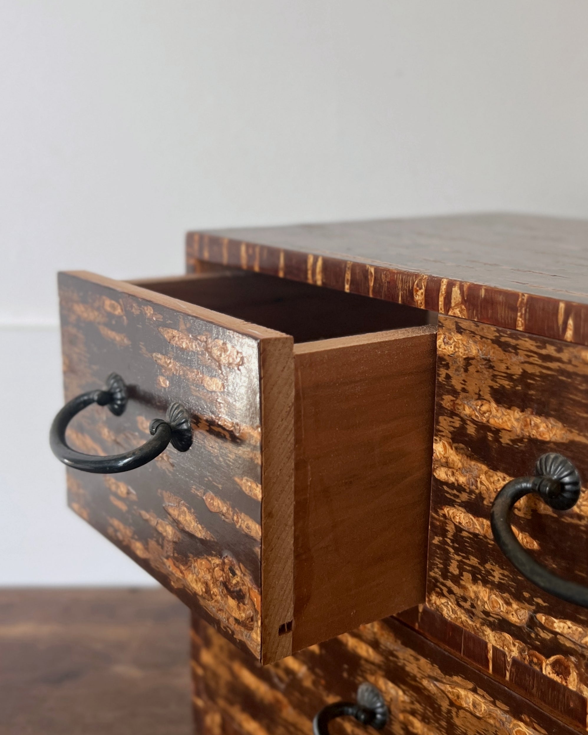 vintage wooden drawers