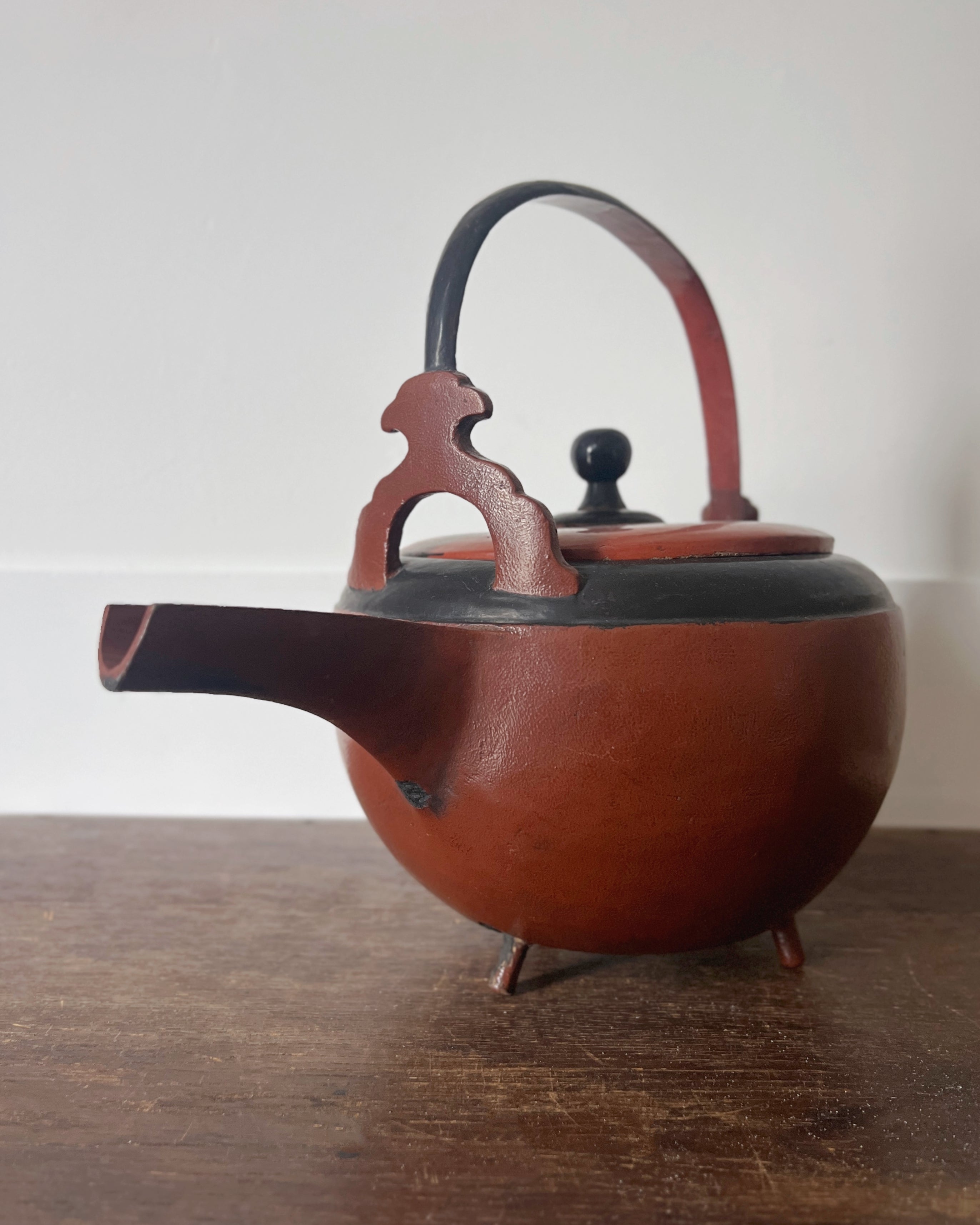 vintage urushi teapot