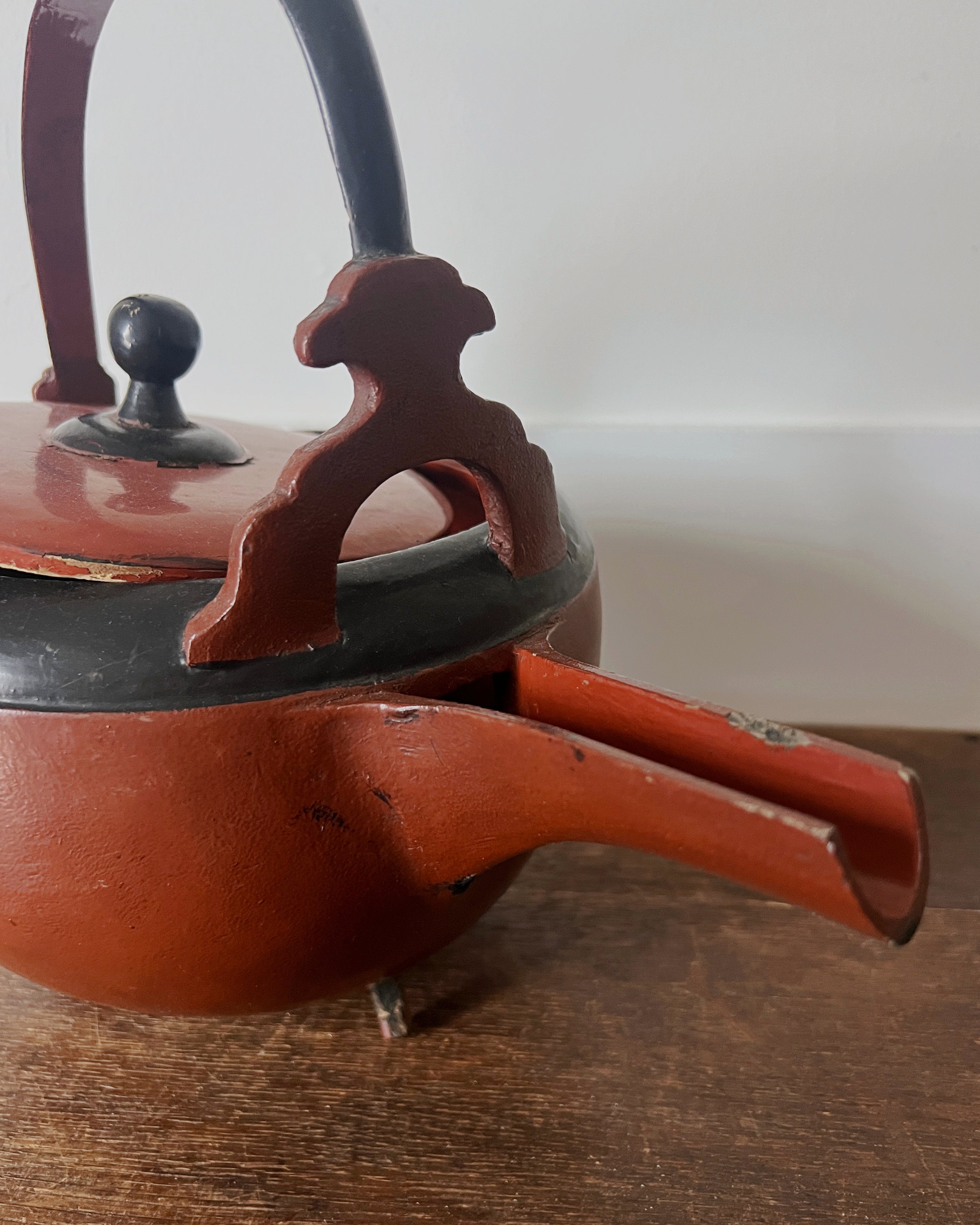vintage urushi teapot