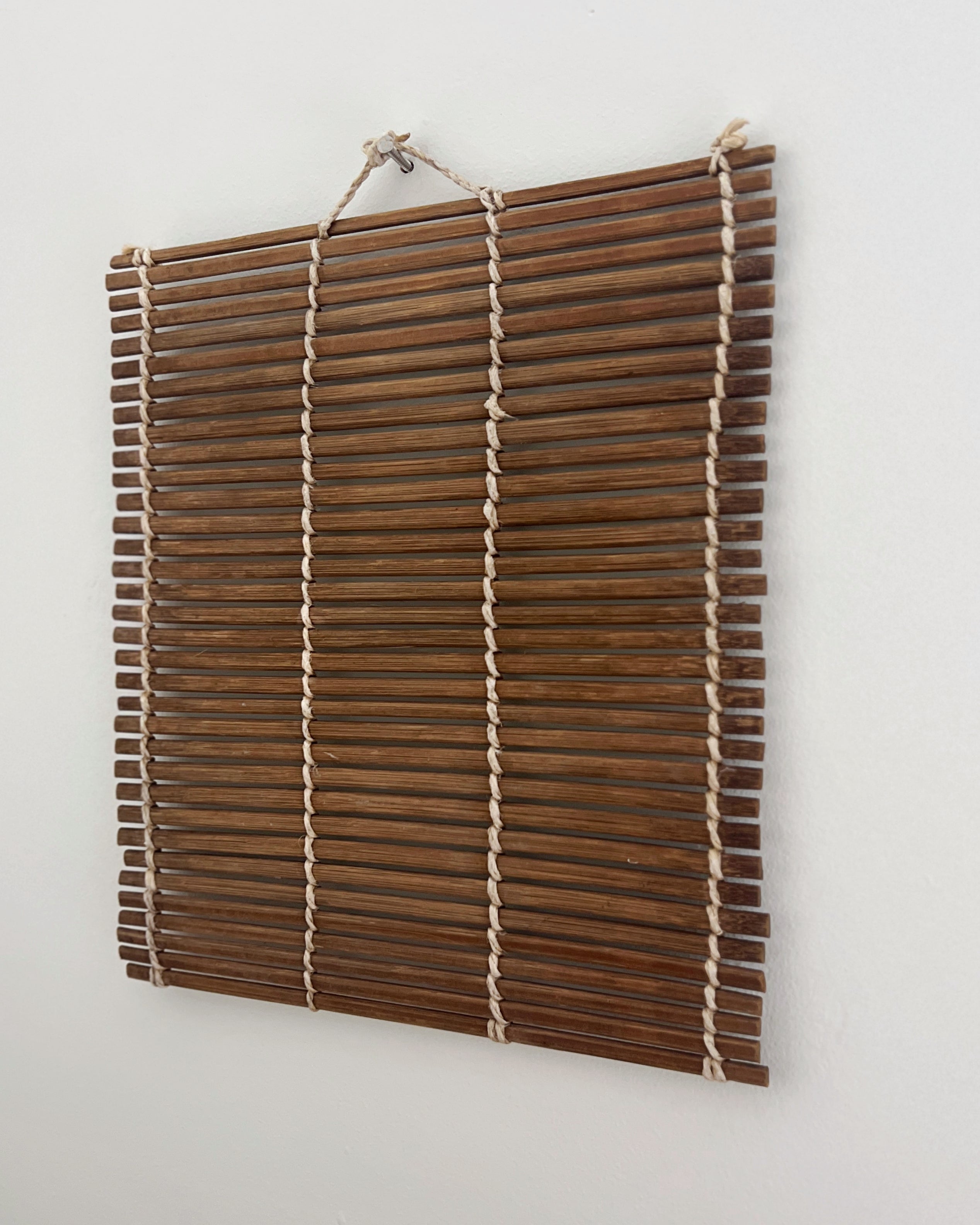 vintage wooden mat