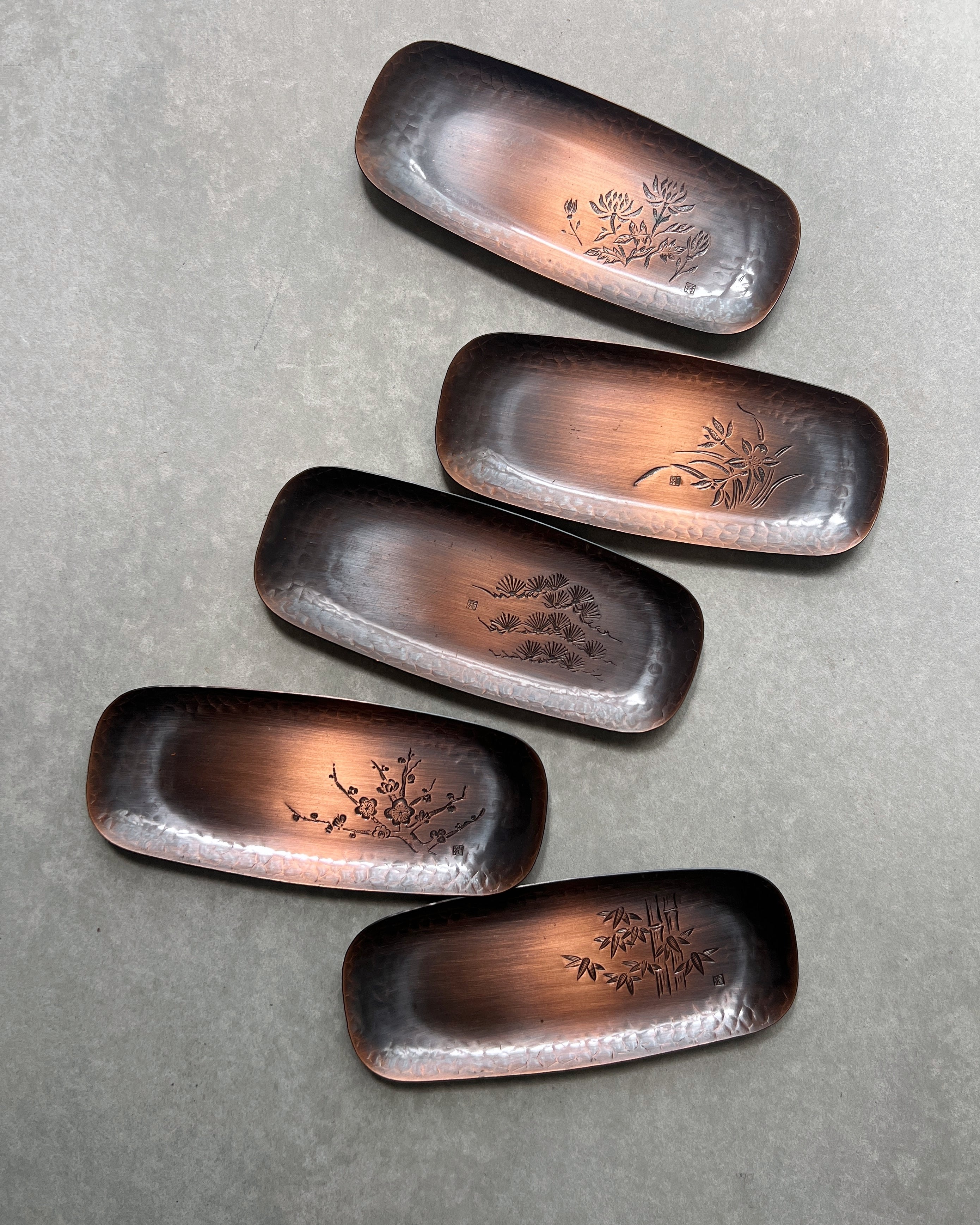 vintage copper plates