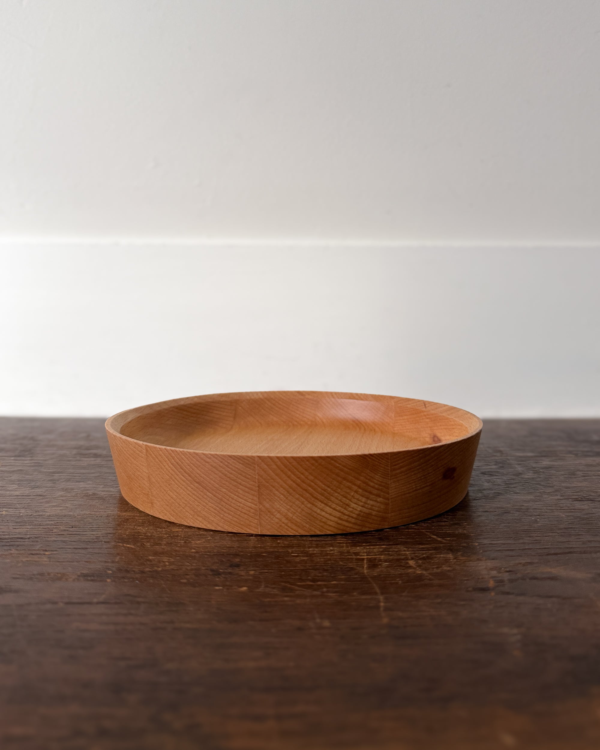 Japanese beechwood plate