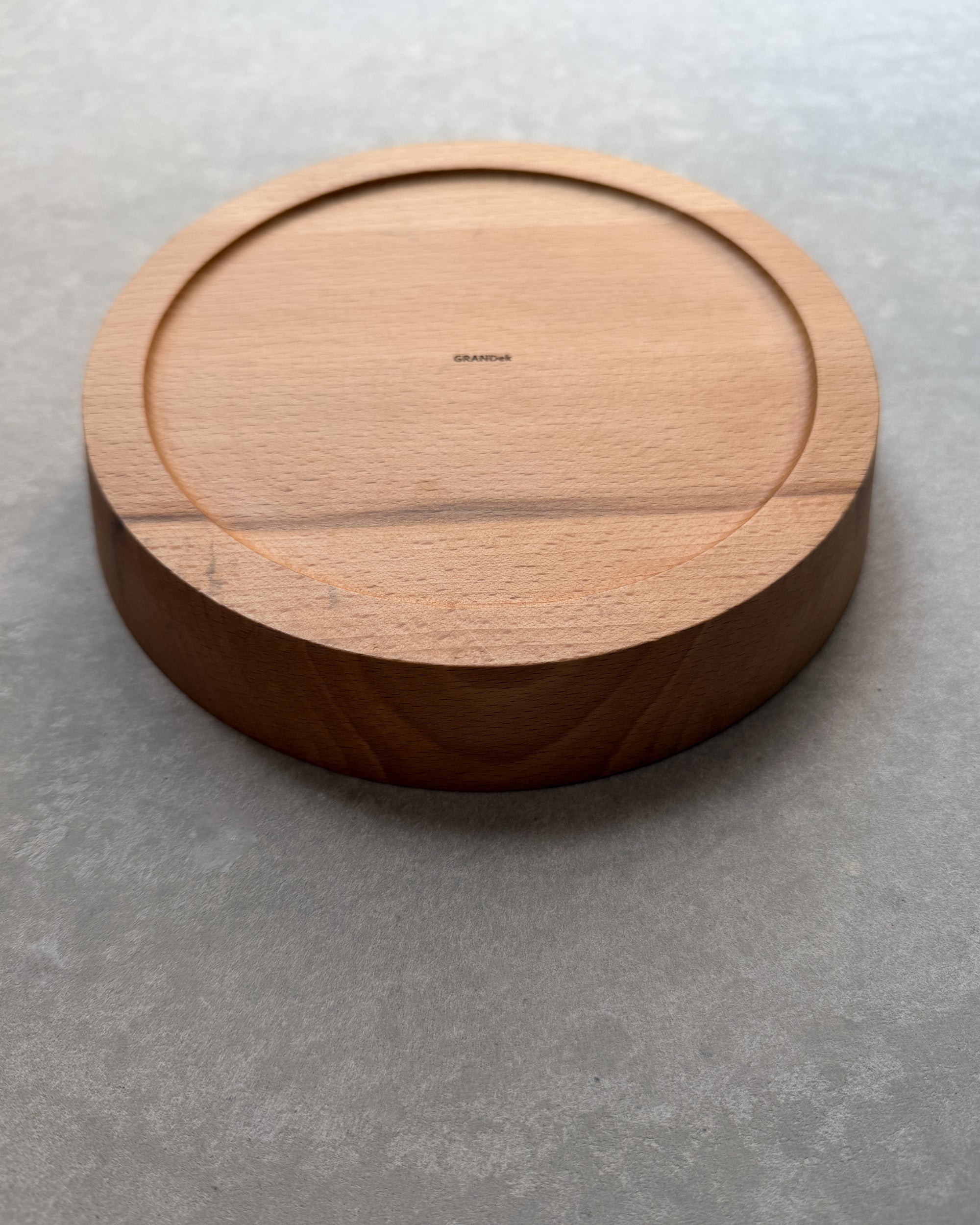 Japanese beechwood plate