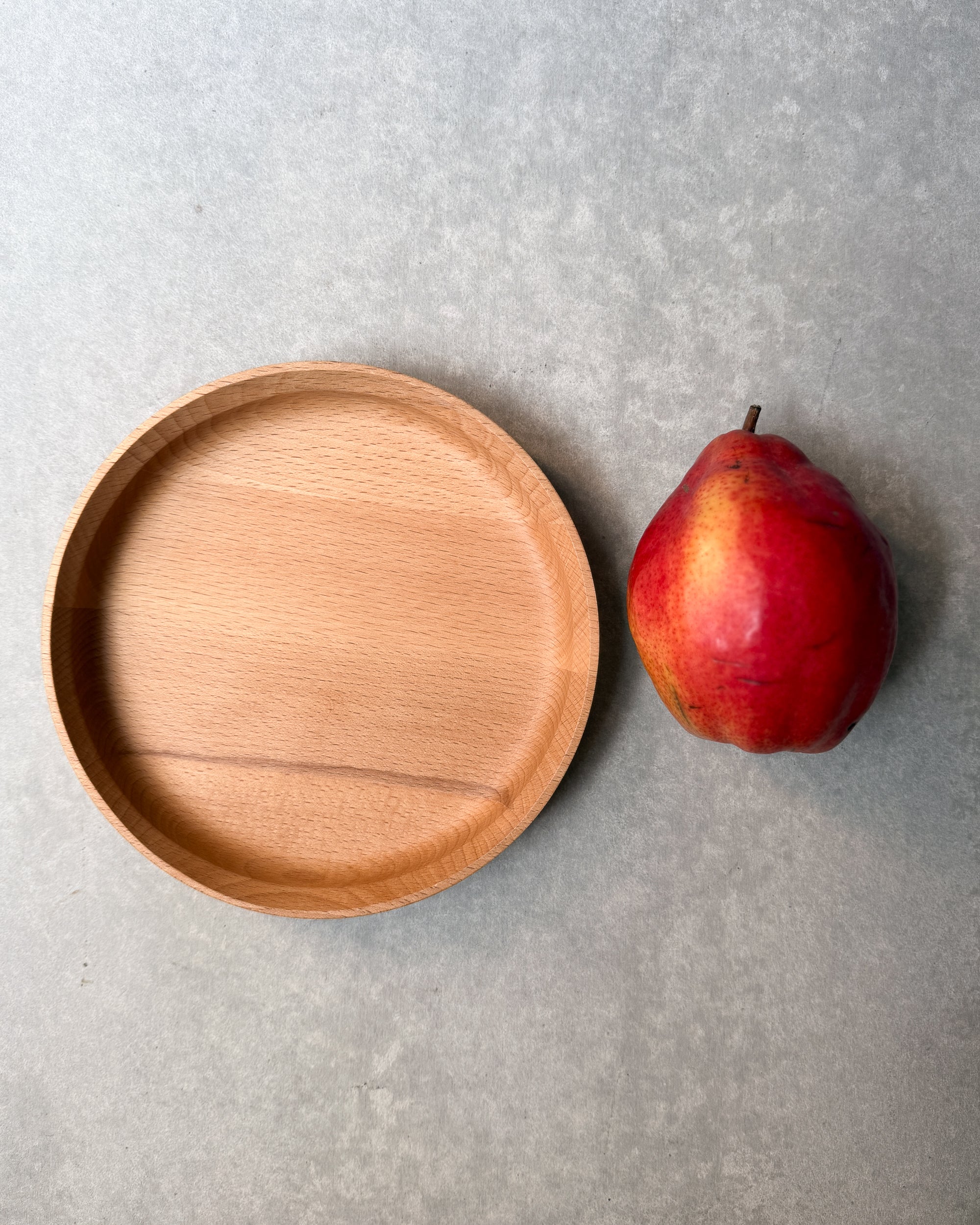 Japanese beechwood plate