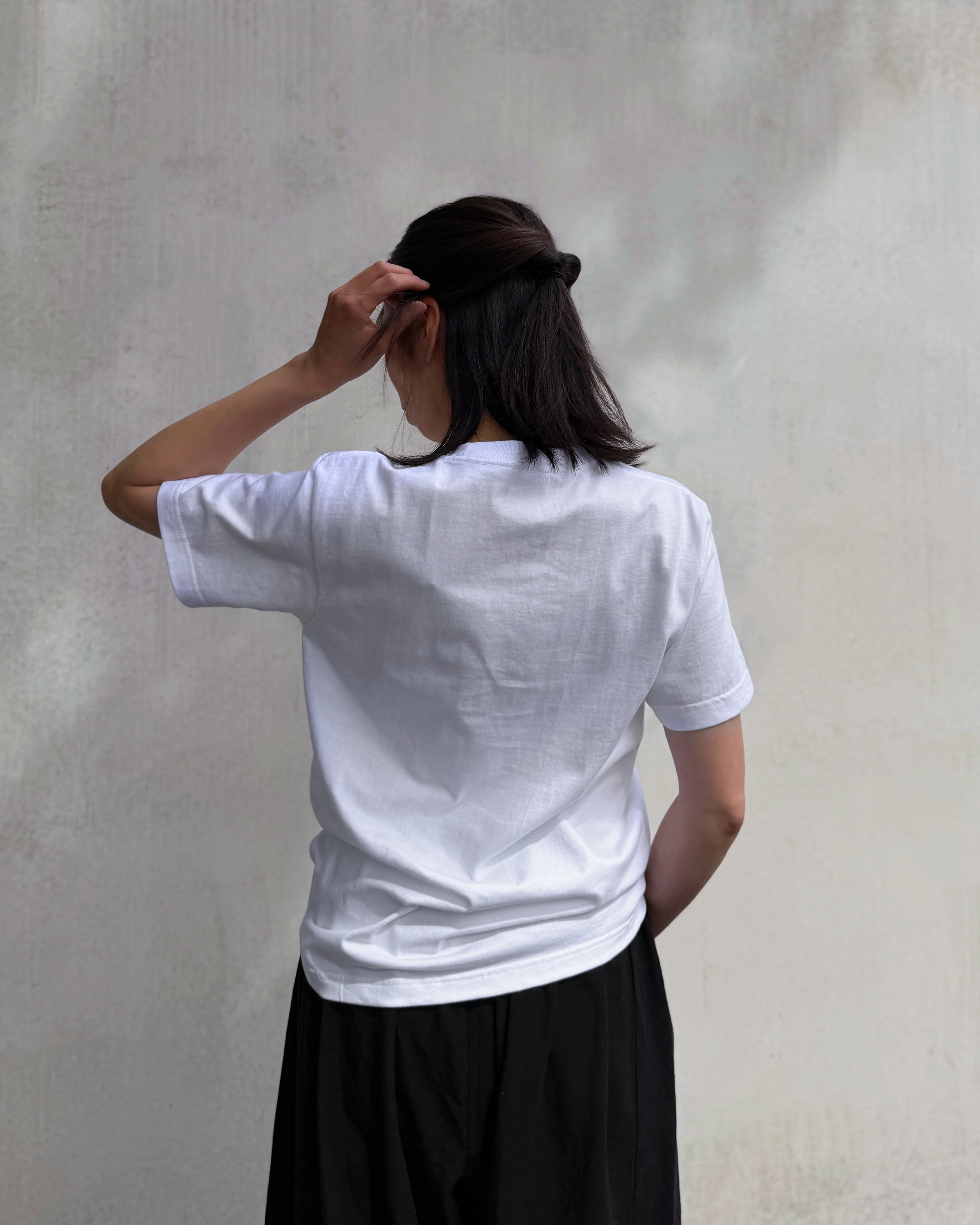 PRINTSTAR : white tee shirt 190gsm