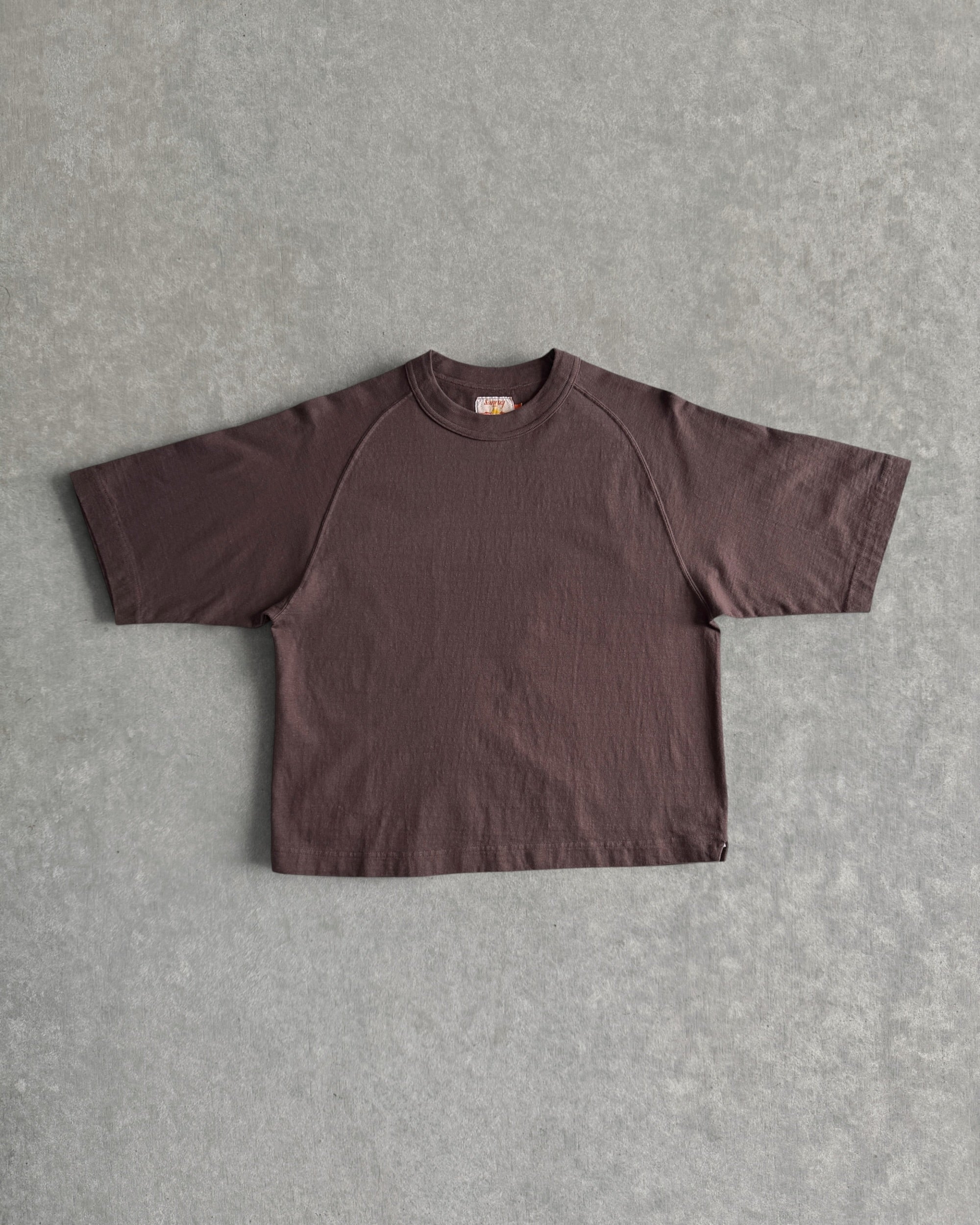 Sunray Spirit : mahuna short sleeve t-shirt in raisin