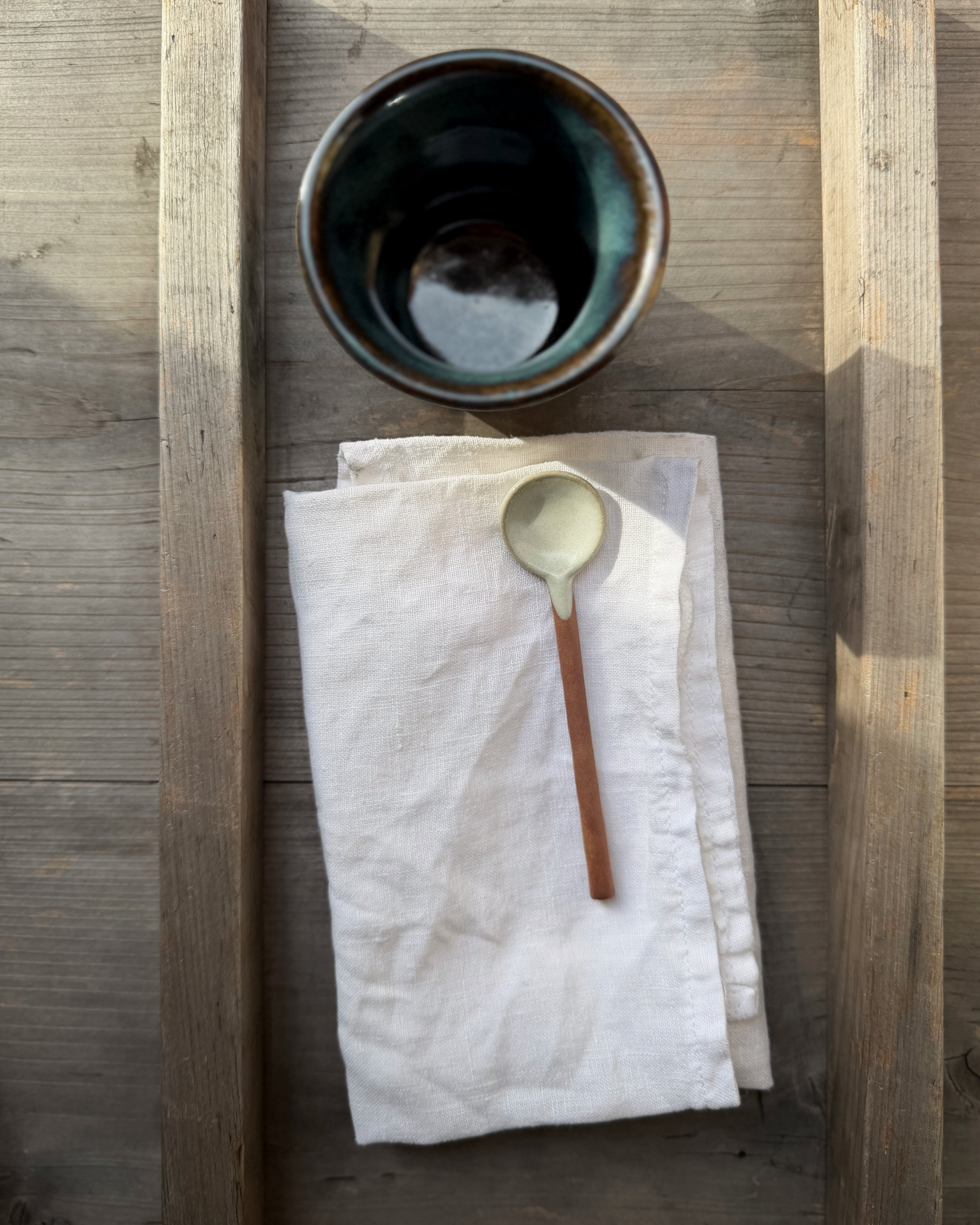 Mino Ware : ceramic spoon