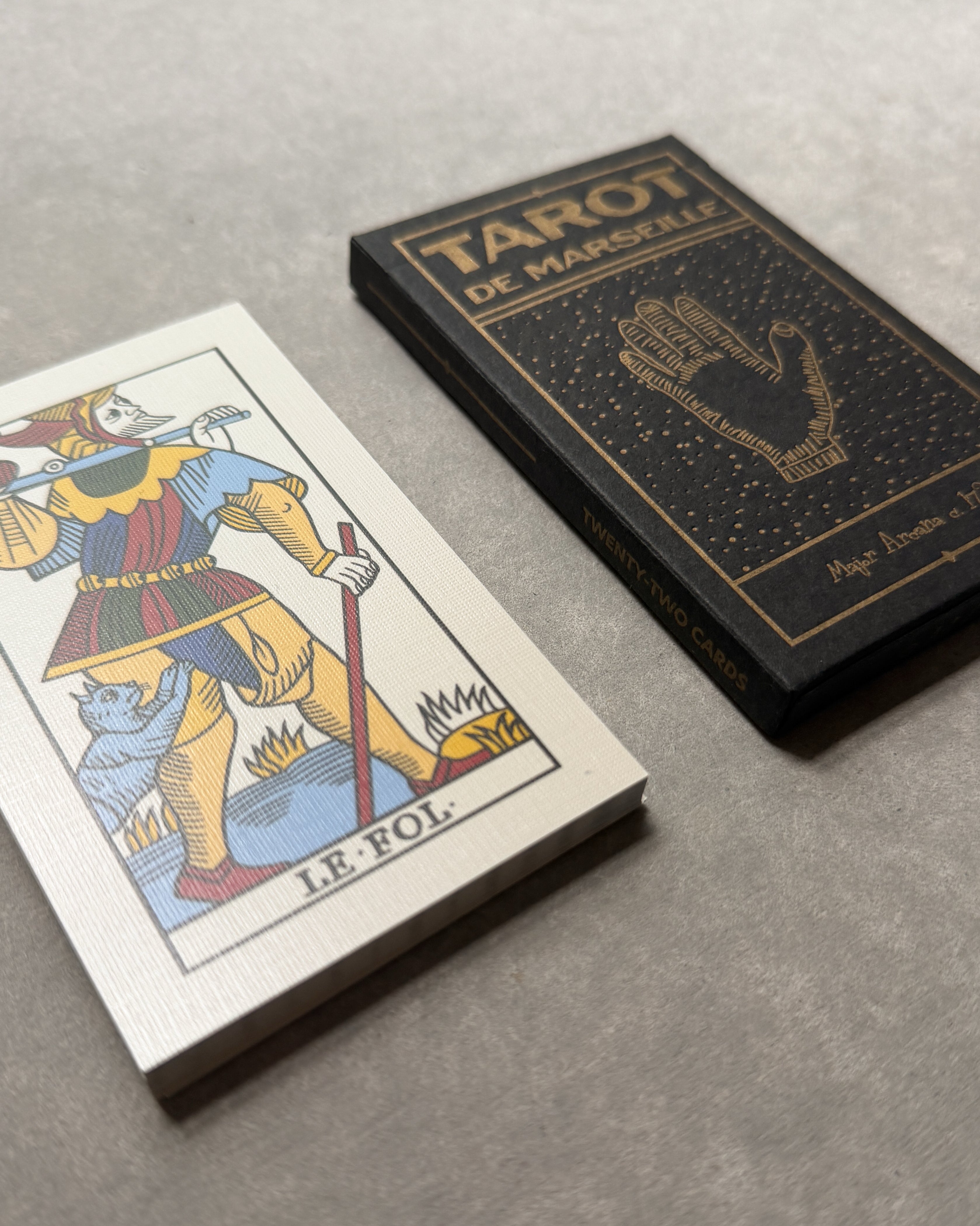 art of play : tarot de marseille