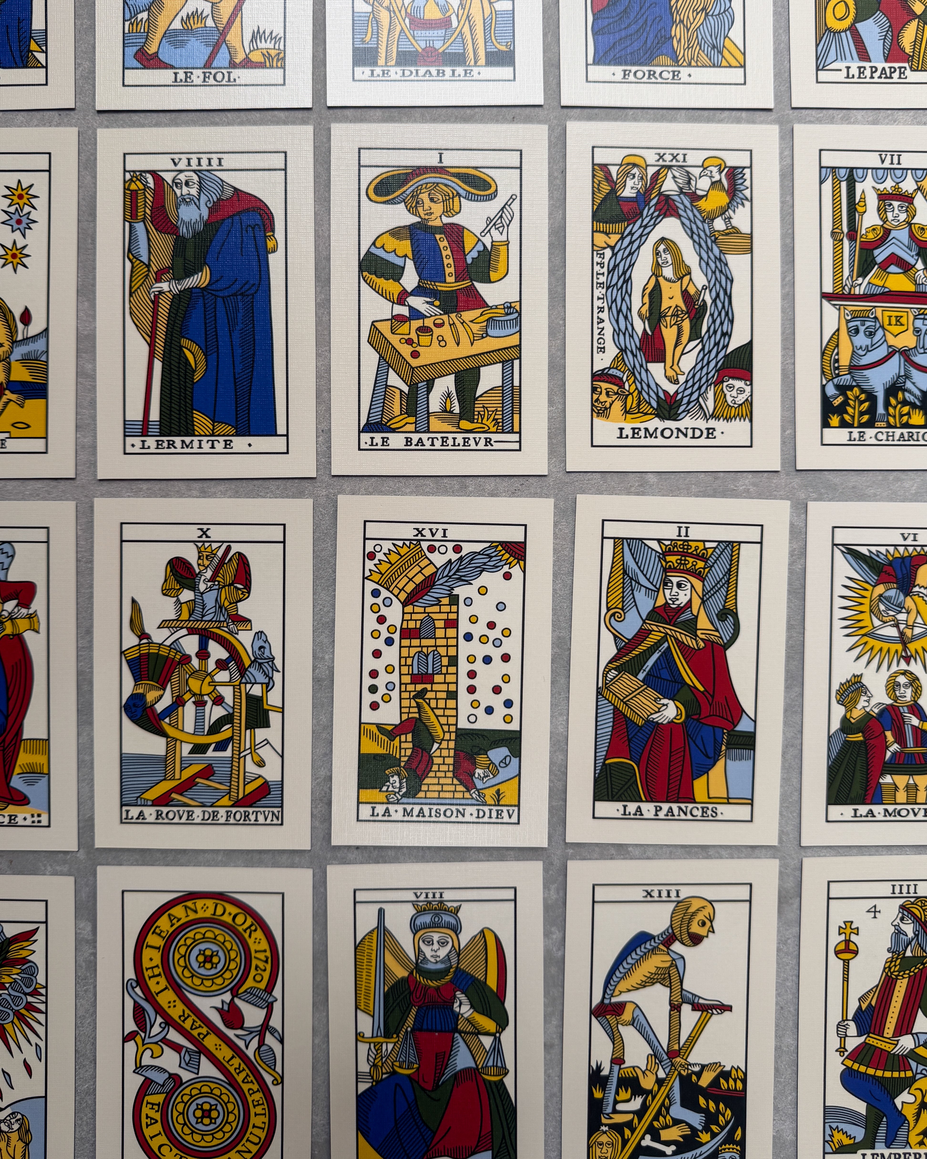 art of play : tarot de marseille