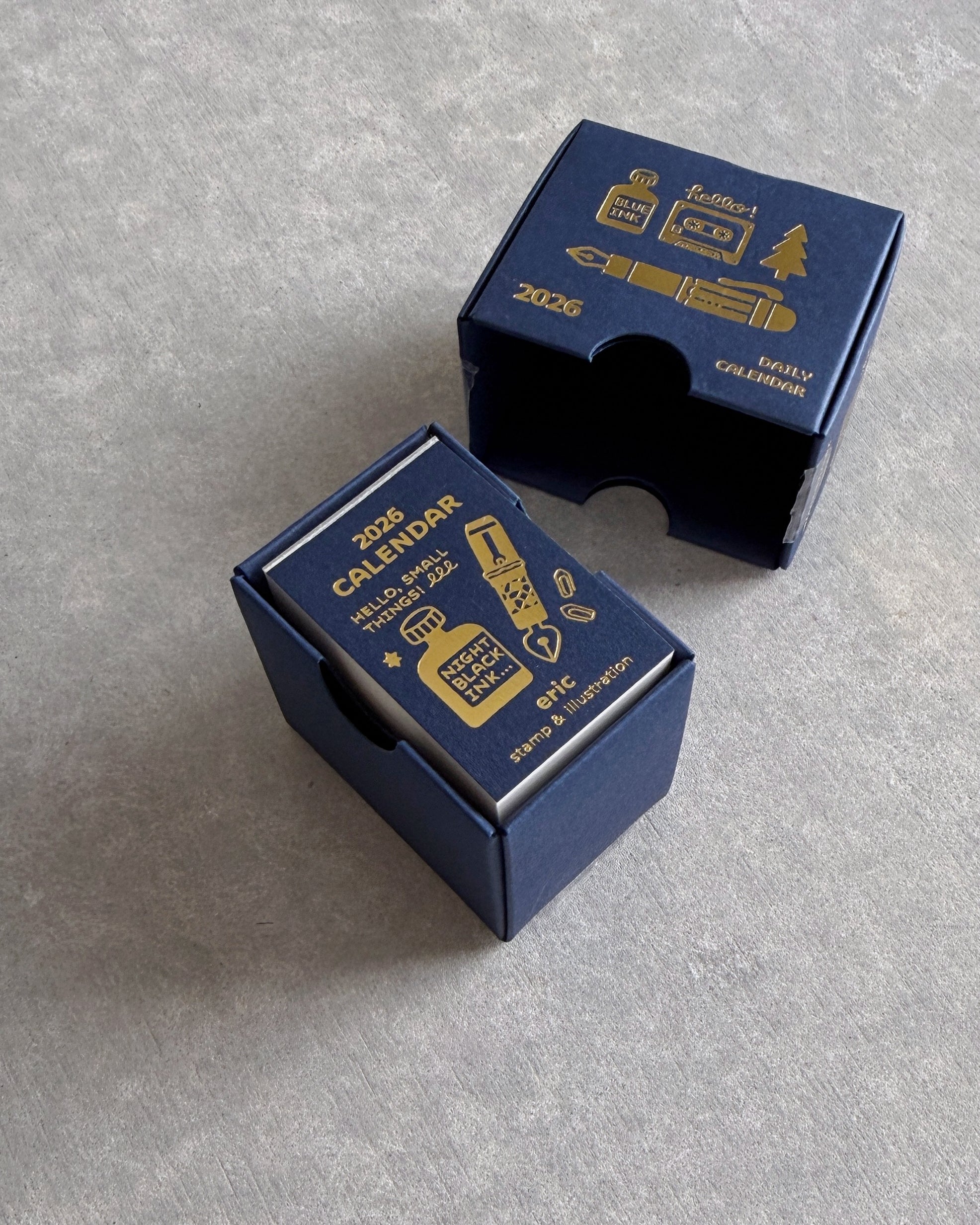 Eriko Matsubara x Shinnippon : hello, small things! 2026 daily calendar