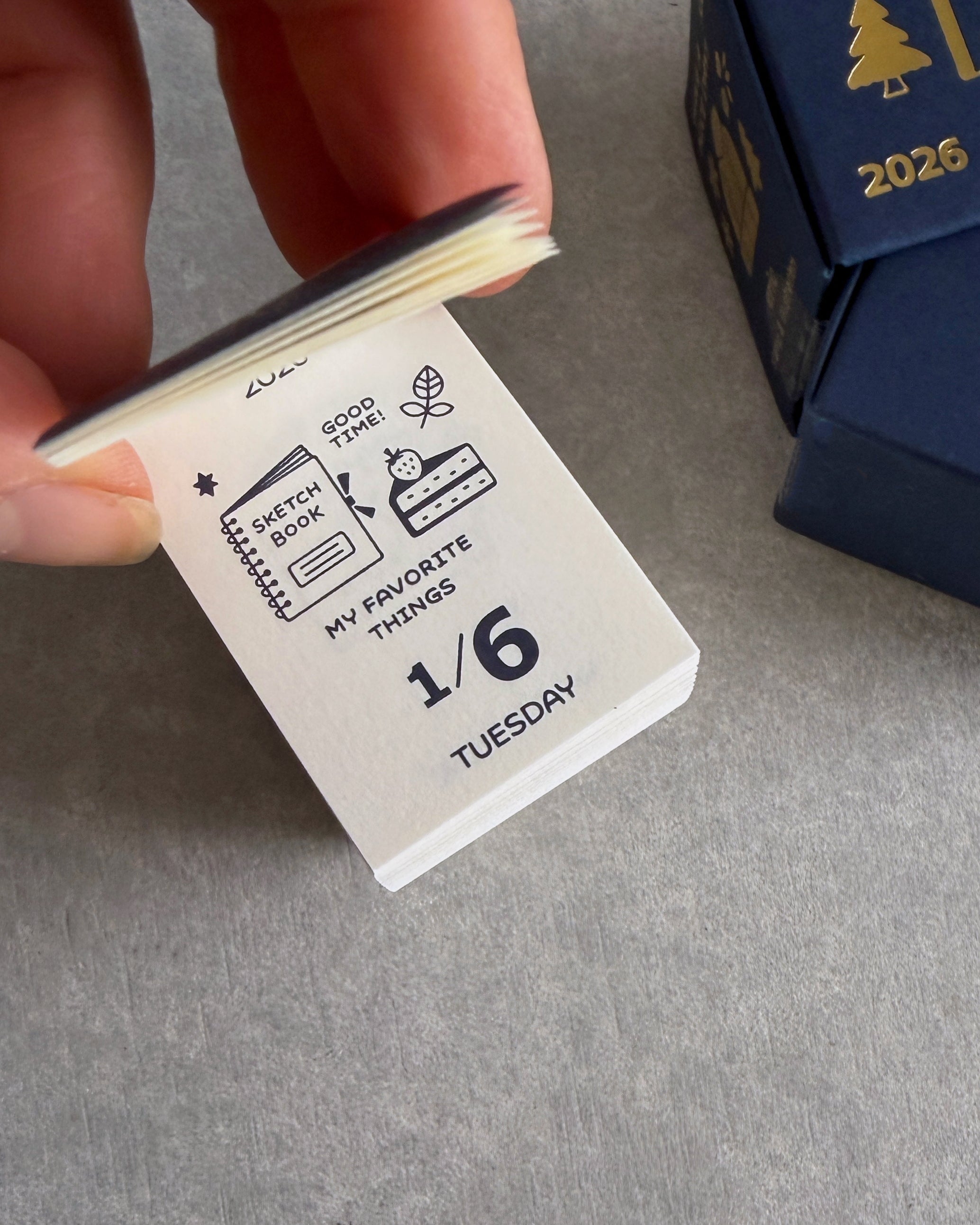 Eriko Matsubara x Shinnippon : hello, small things! 2026 daily calendar