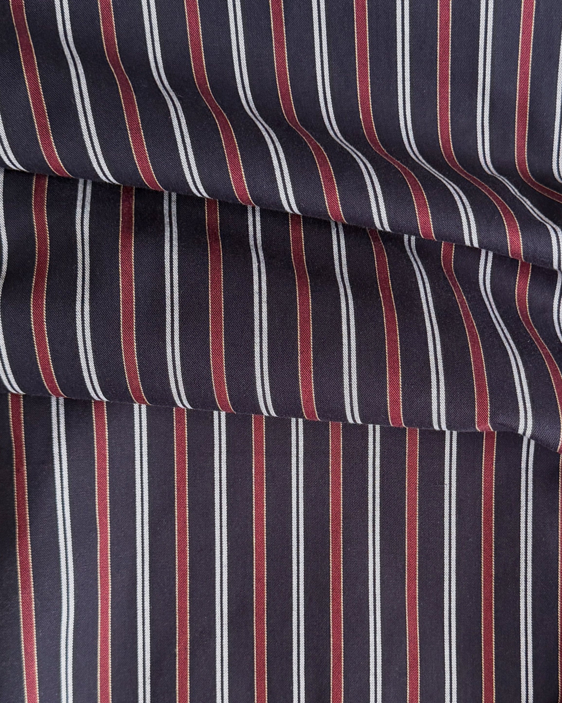 LJ struthers : striped cotton pants