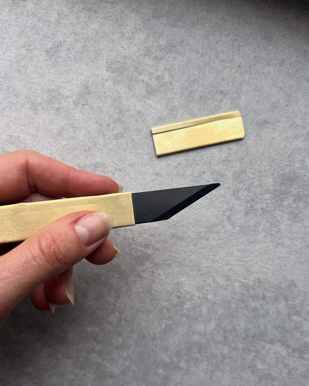 yoshiharu hamono : brass penato knife | the maker hobart | the maker