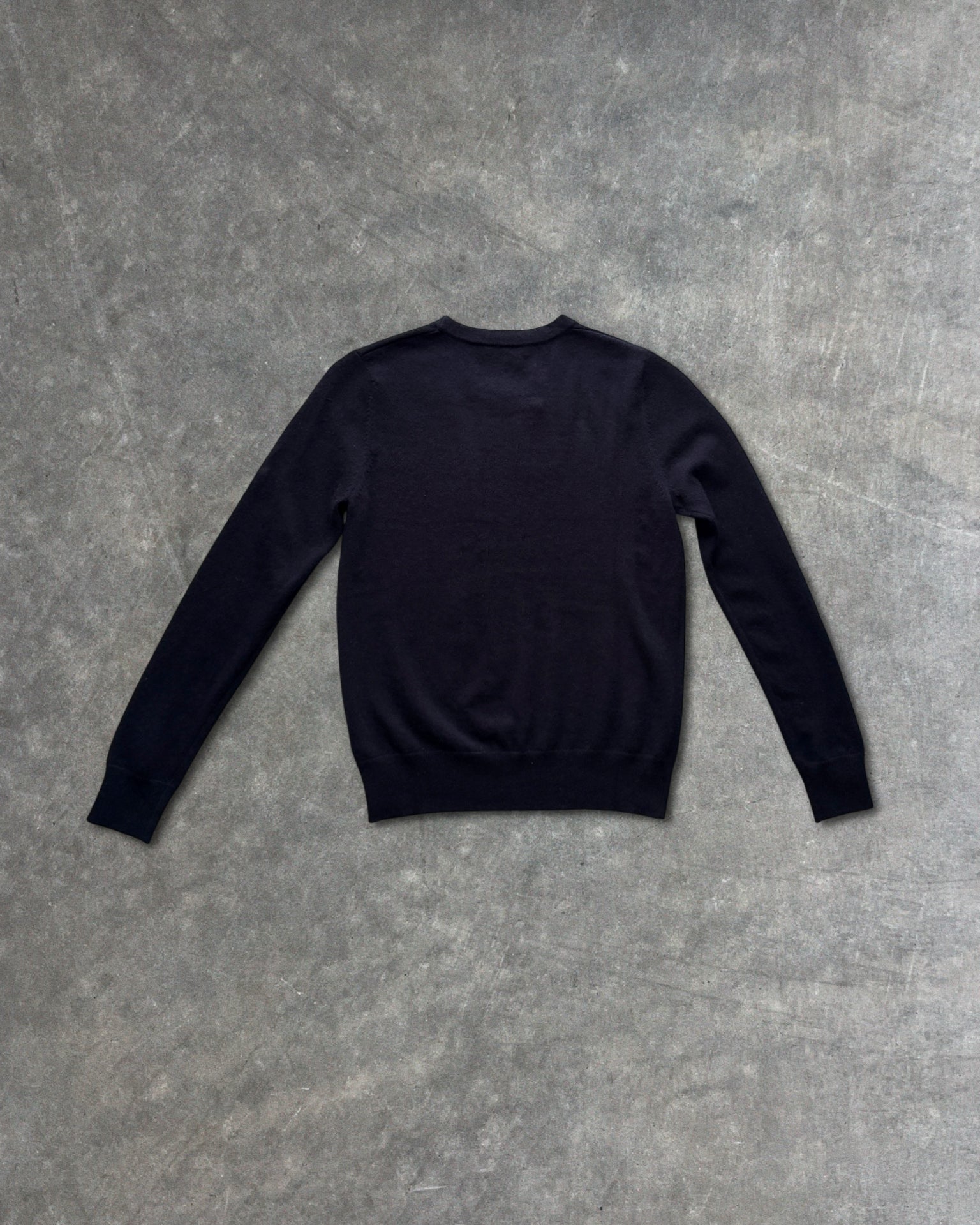 cashmerism : essential crew neck pullover in navy