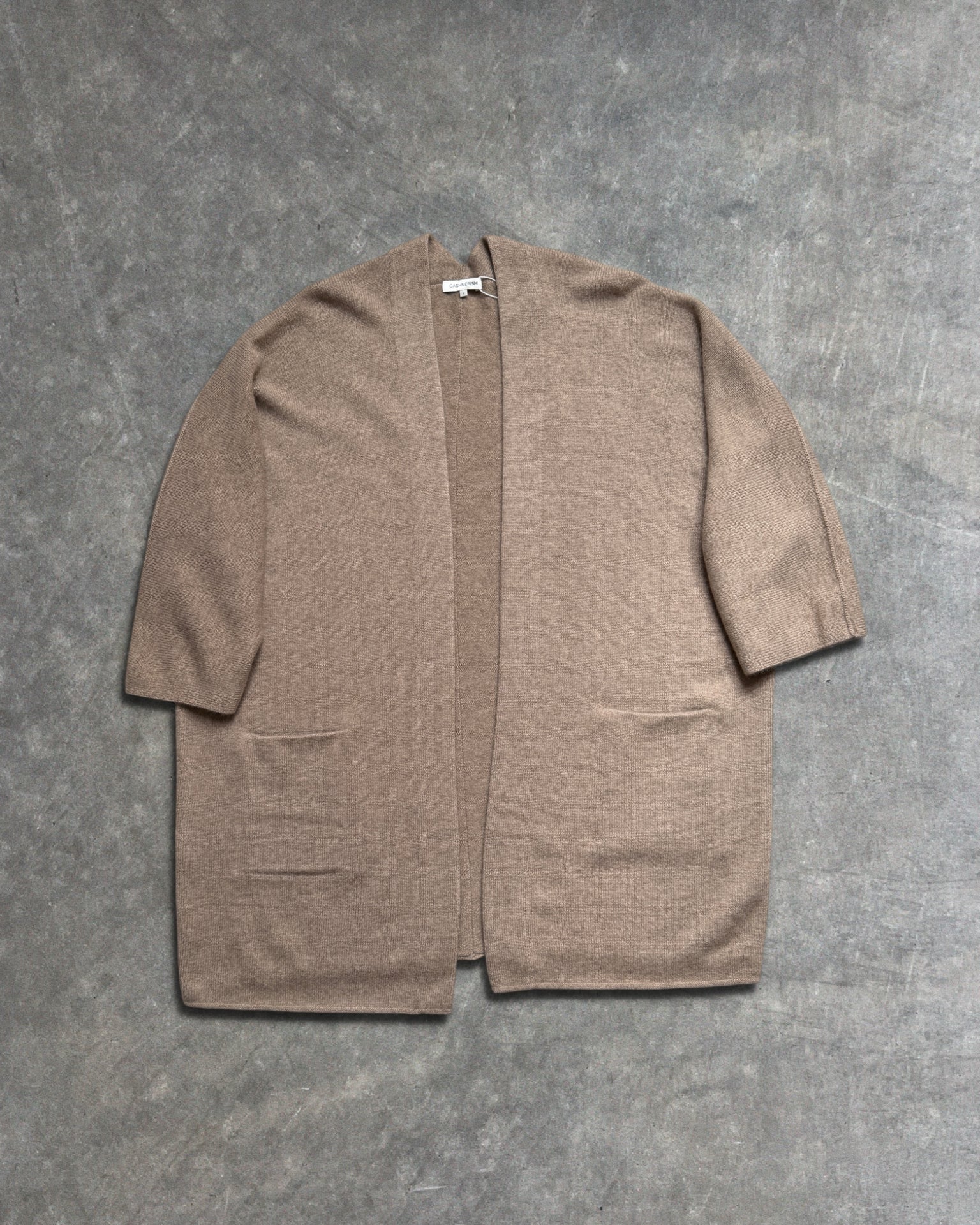 cashmerism : icon coat in shiitake