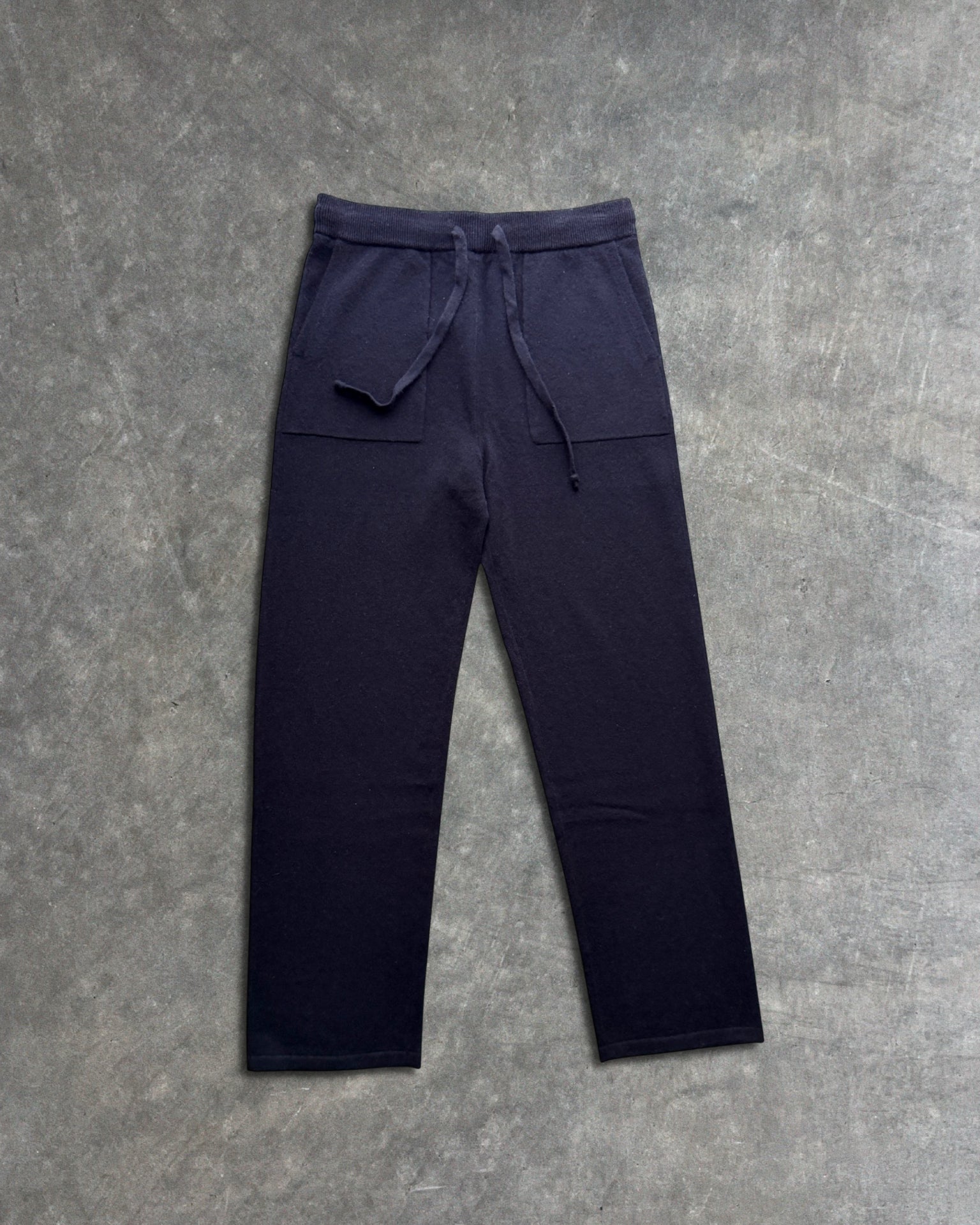 cashmerism : straight leg pants in navy