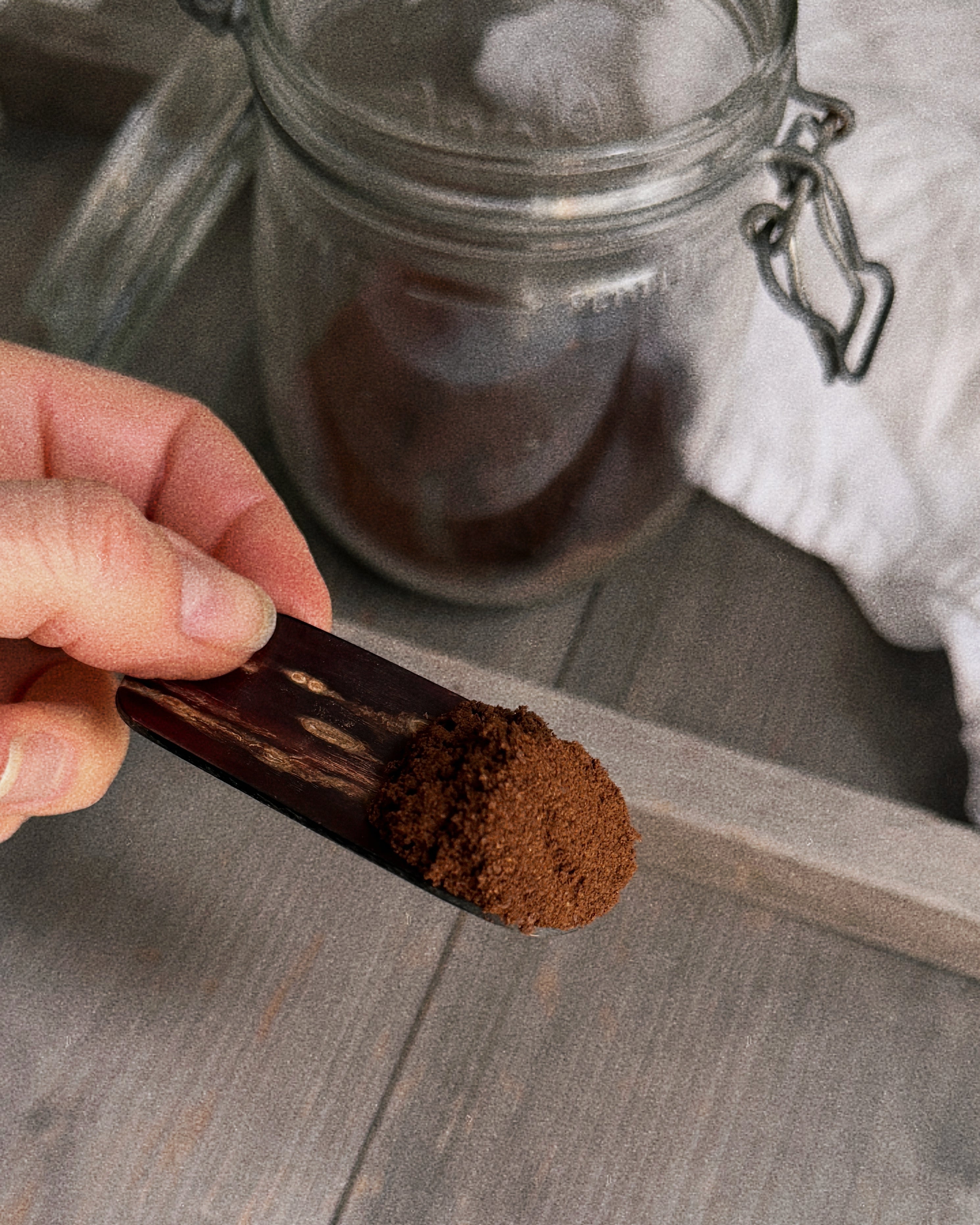 wild cherry bark tea scoop