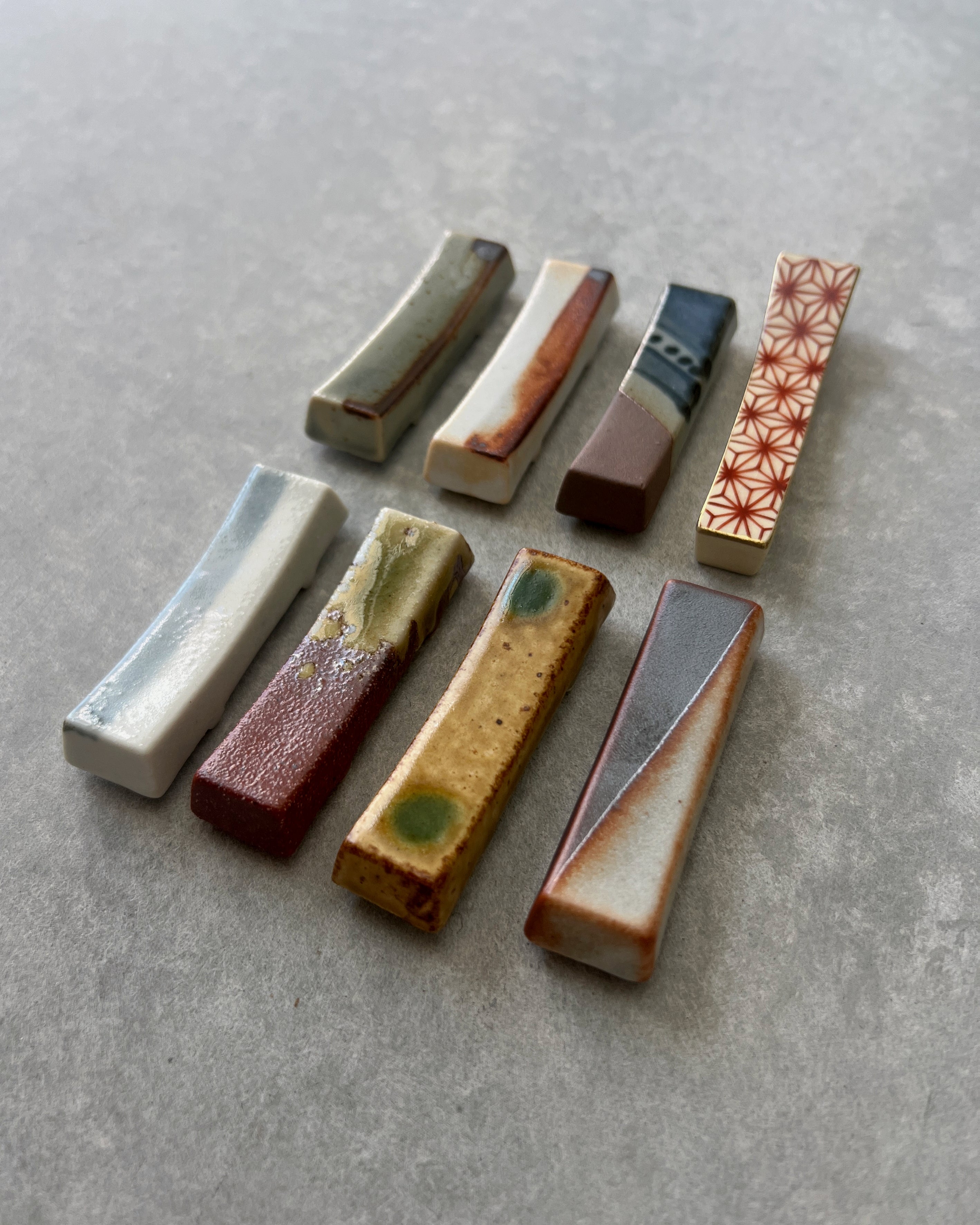 Mino Ware : chopstick rest