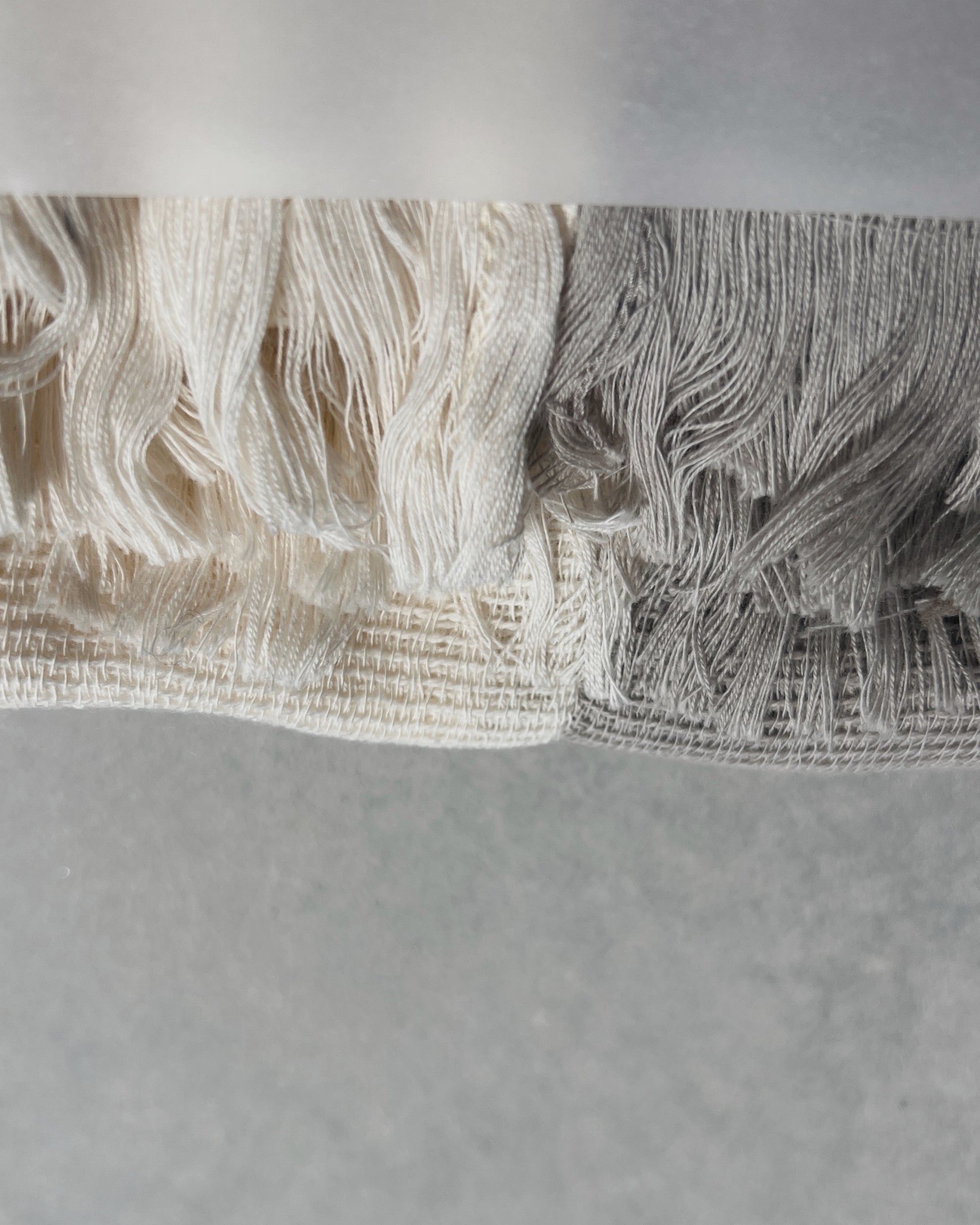 hac : cotton scarf in vanilla bean & plaster