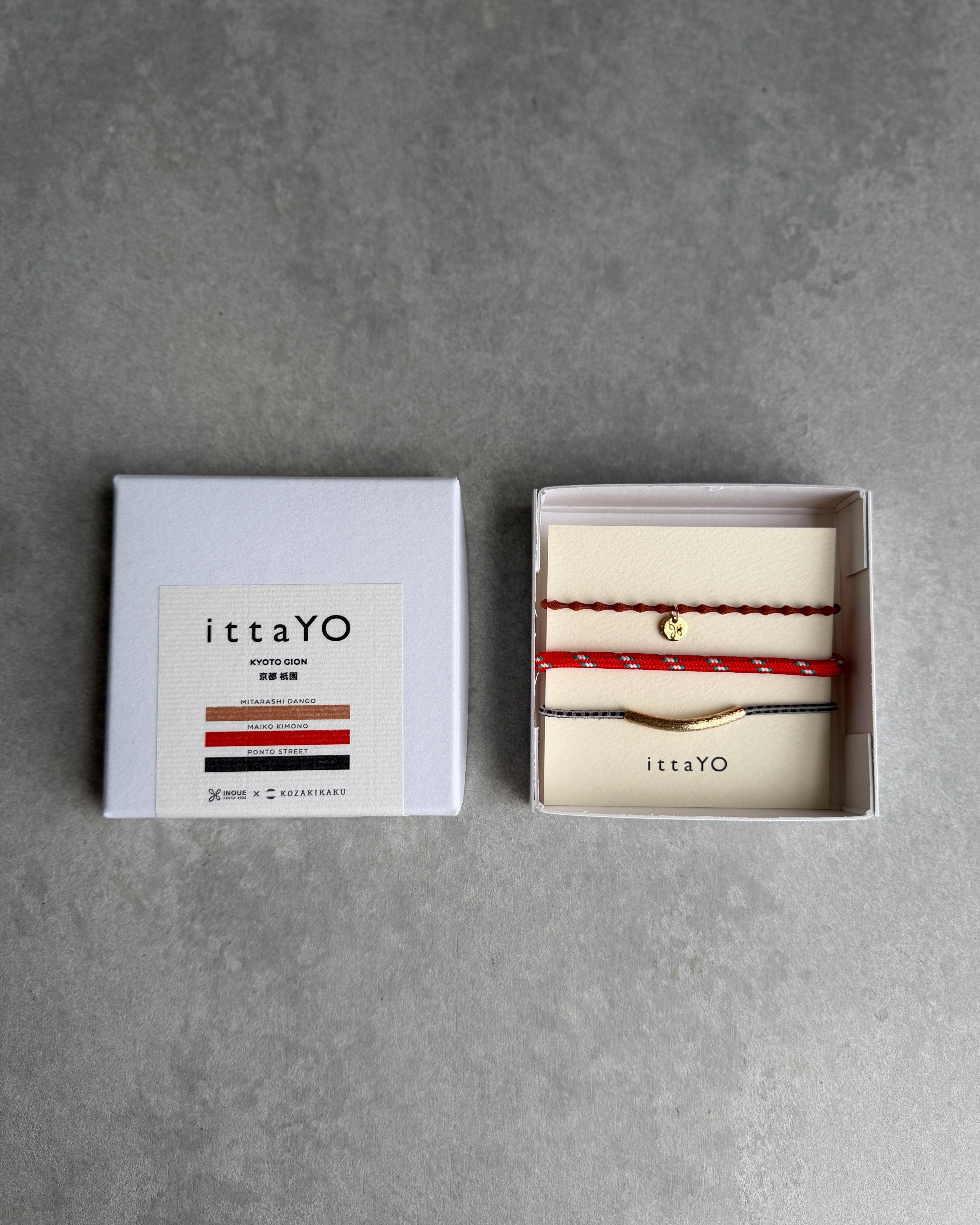ittaYO hair tie/bracelet set