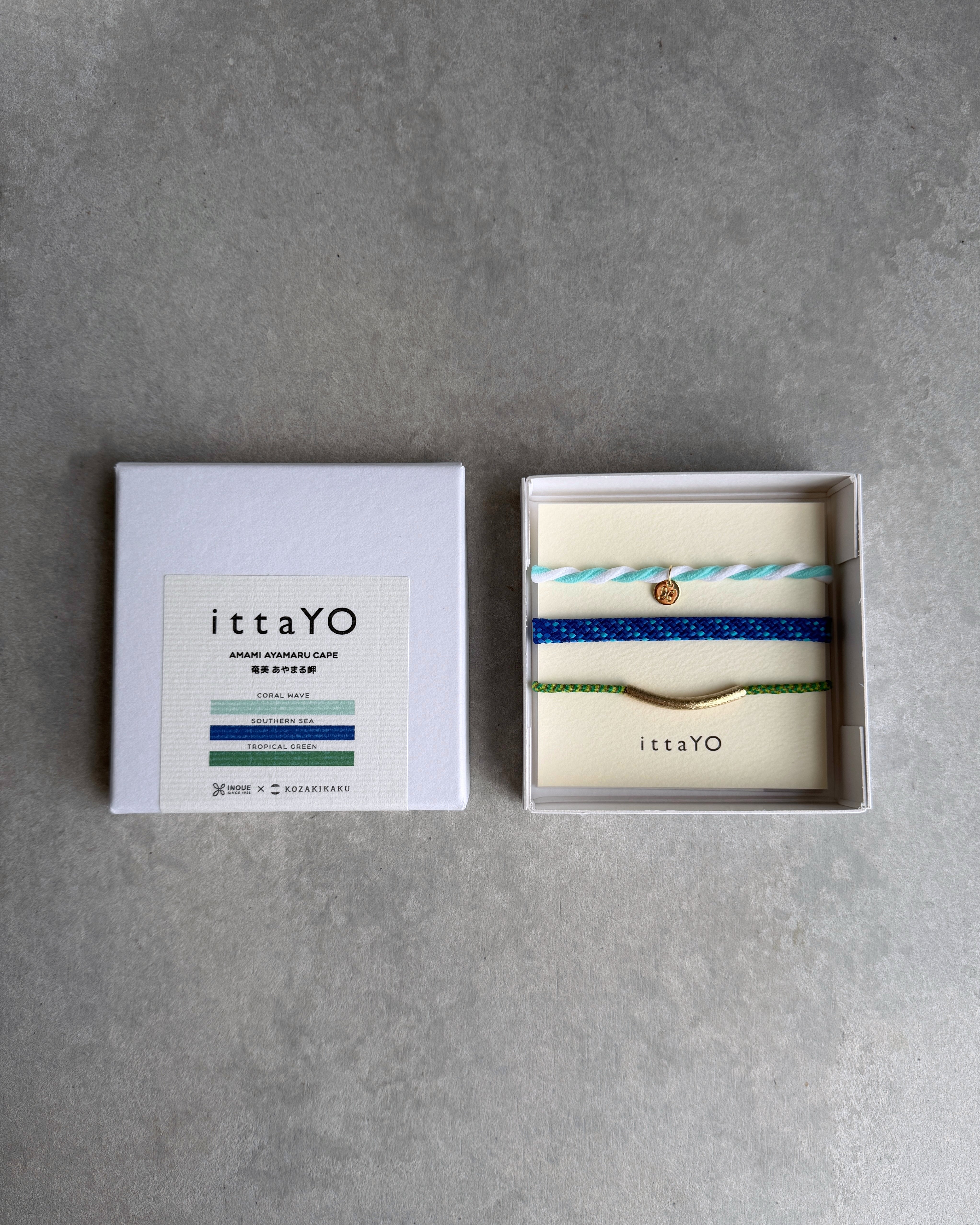 ittaYO hair tie/bracelet set